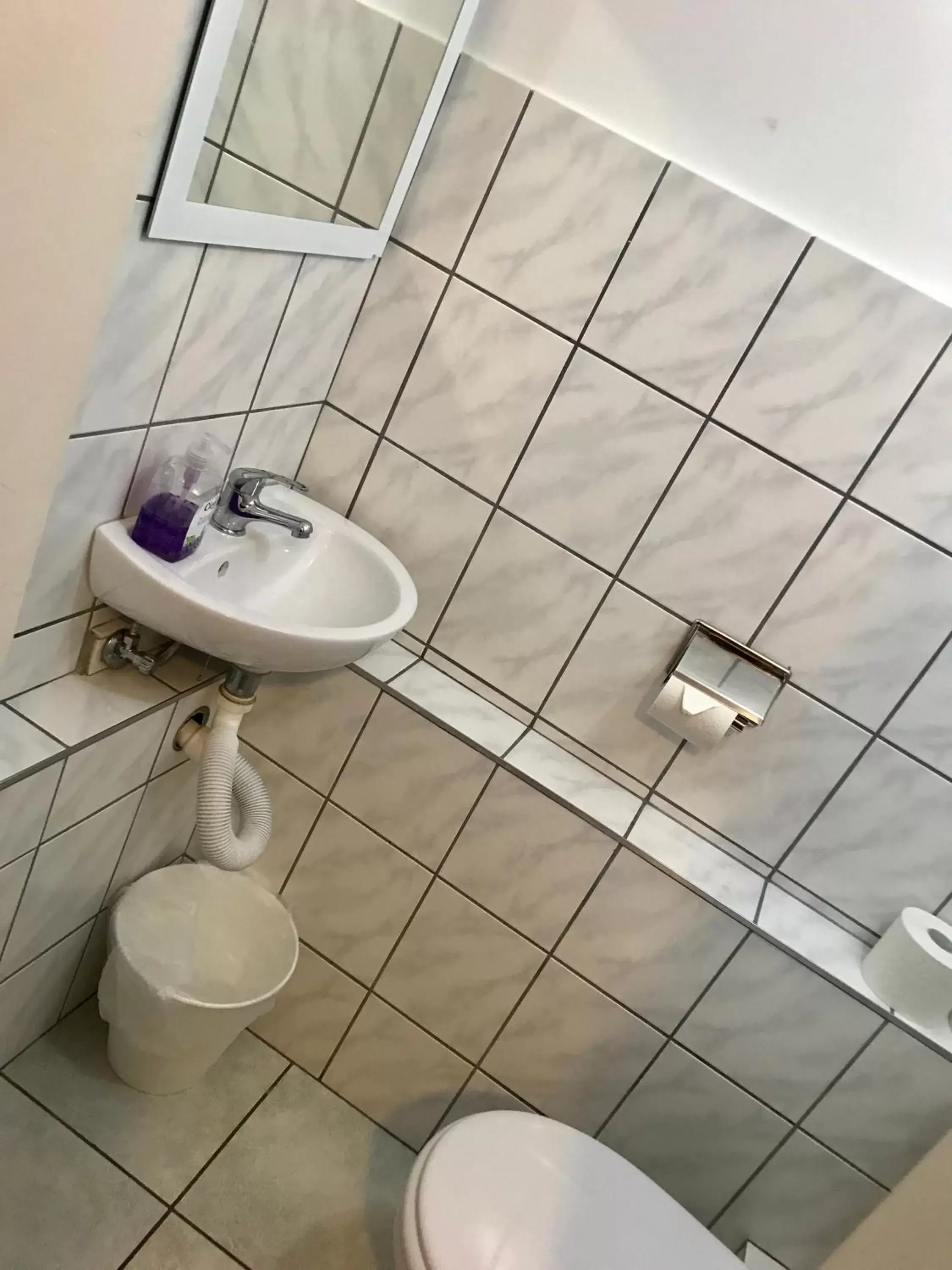 Bathroom in Interlaken Marco Hostel