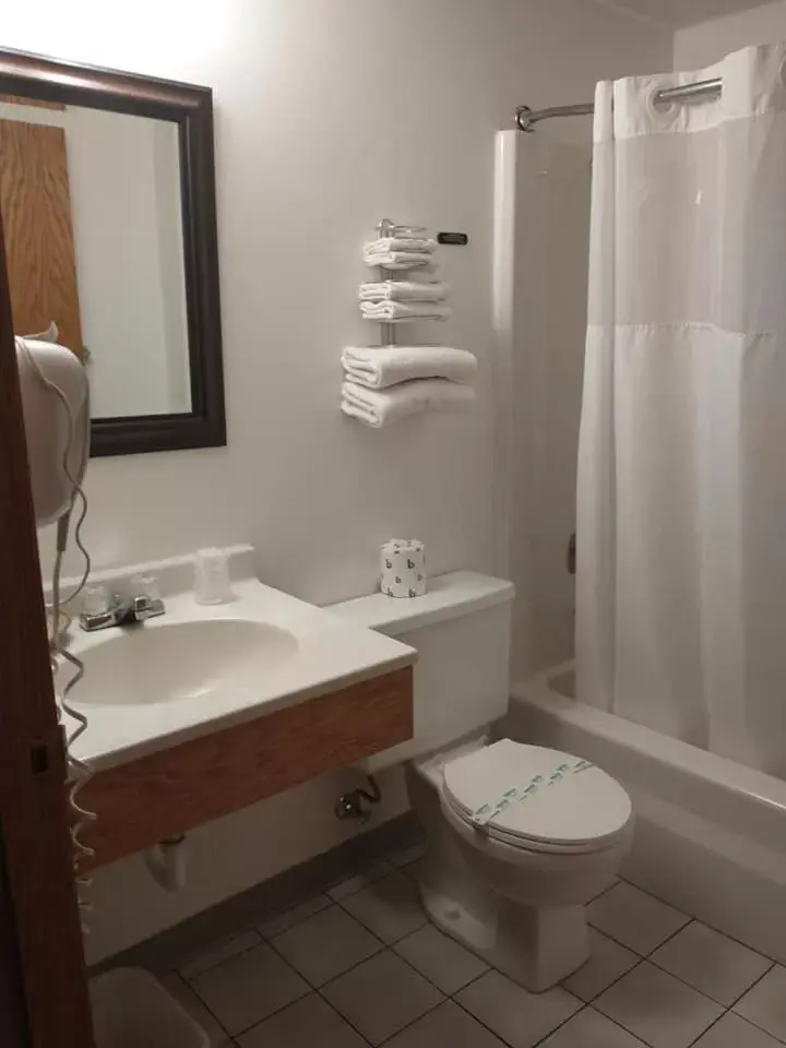 Bathroom in Americas Best Value Inn Sauk Centre