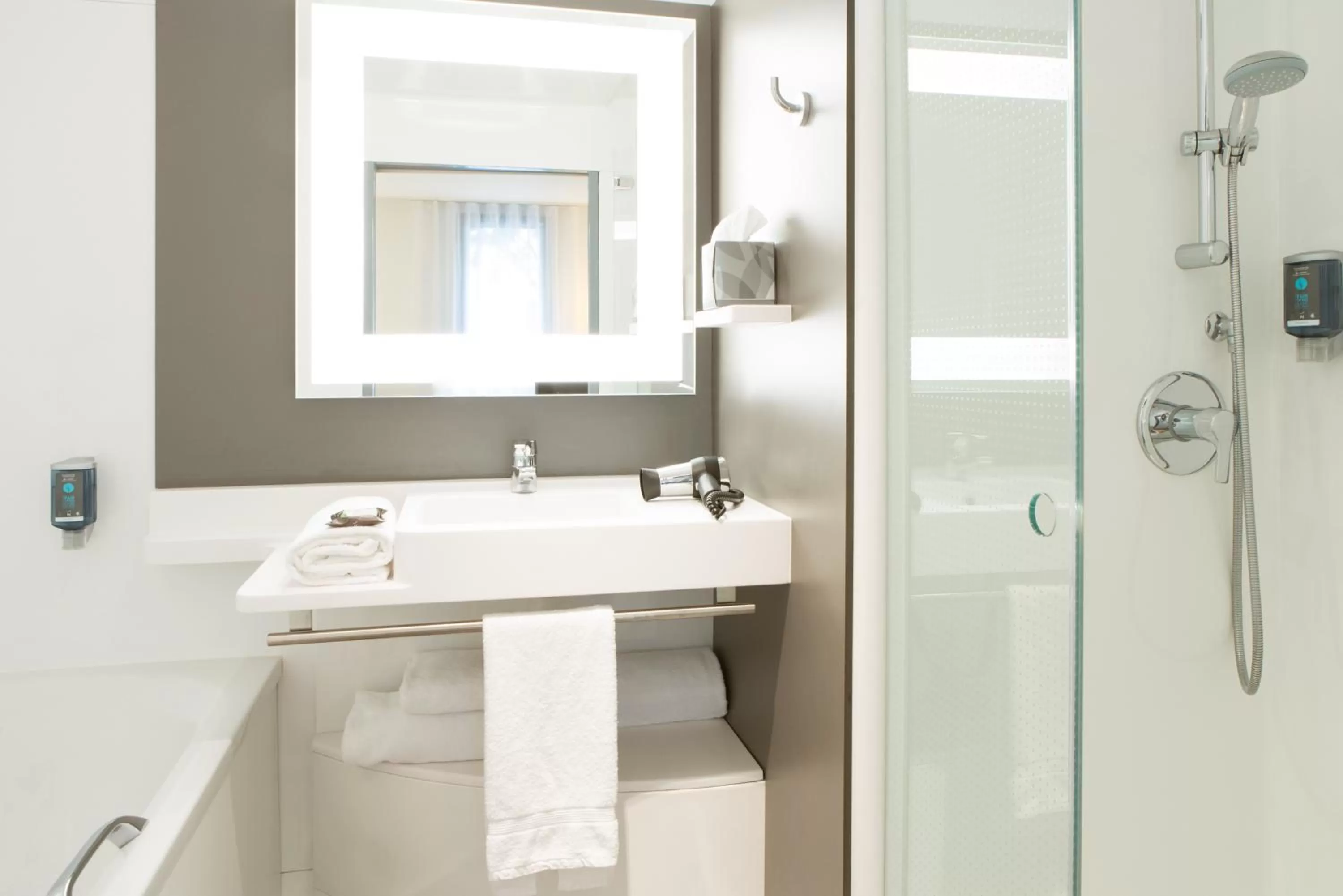 Bathroom in Novotel Suites Lille Europe