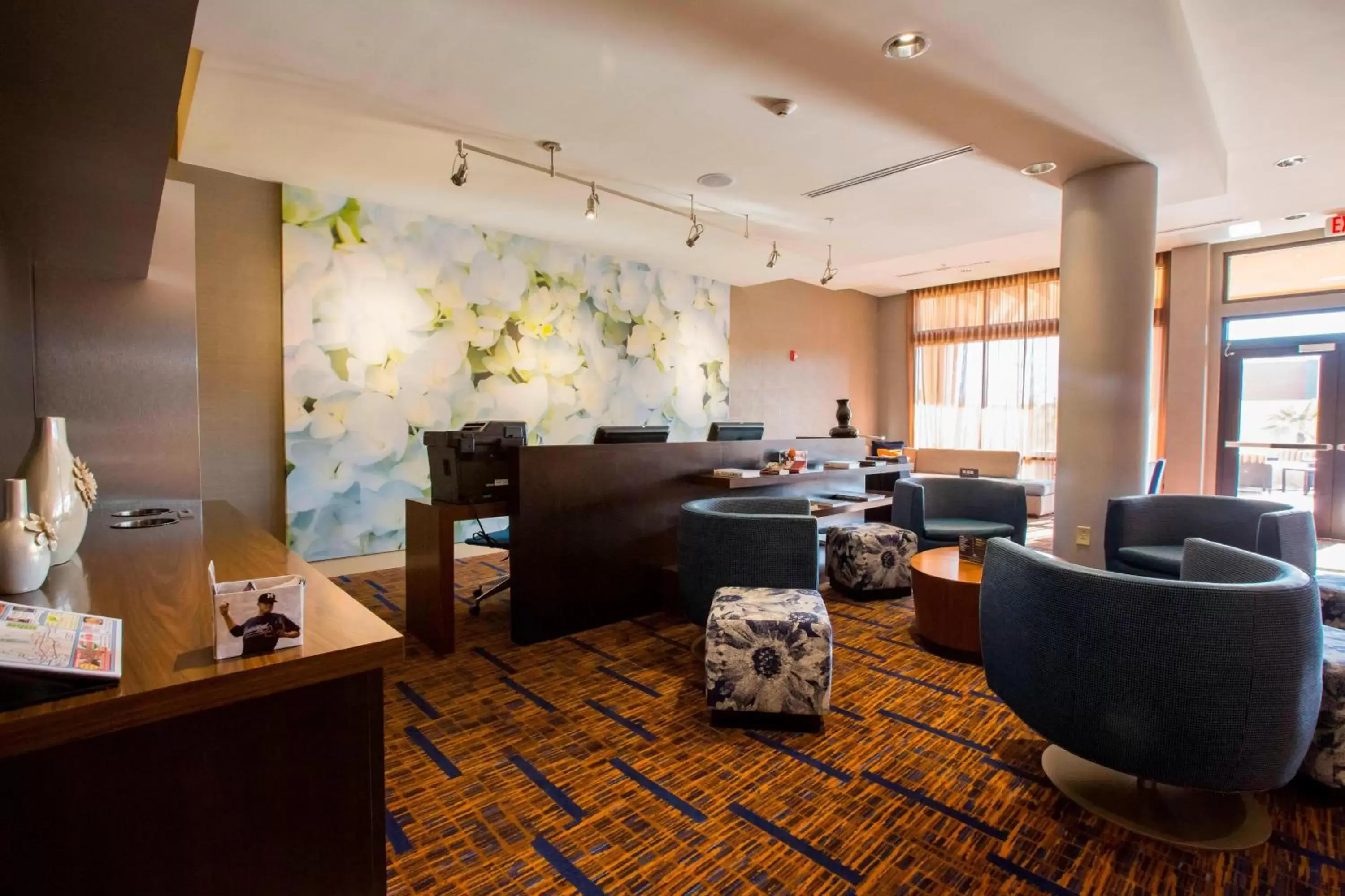Lobby or reception in Courtyard by Marriott Jackson Airport/Pearl