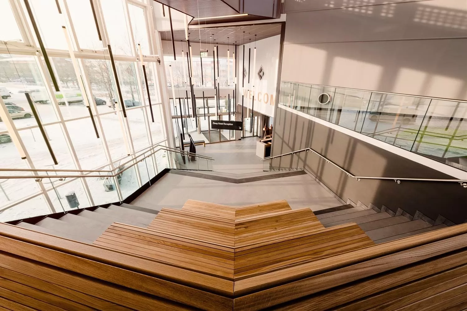 Facade/entrance in First Hotel Stockholm North