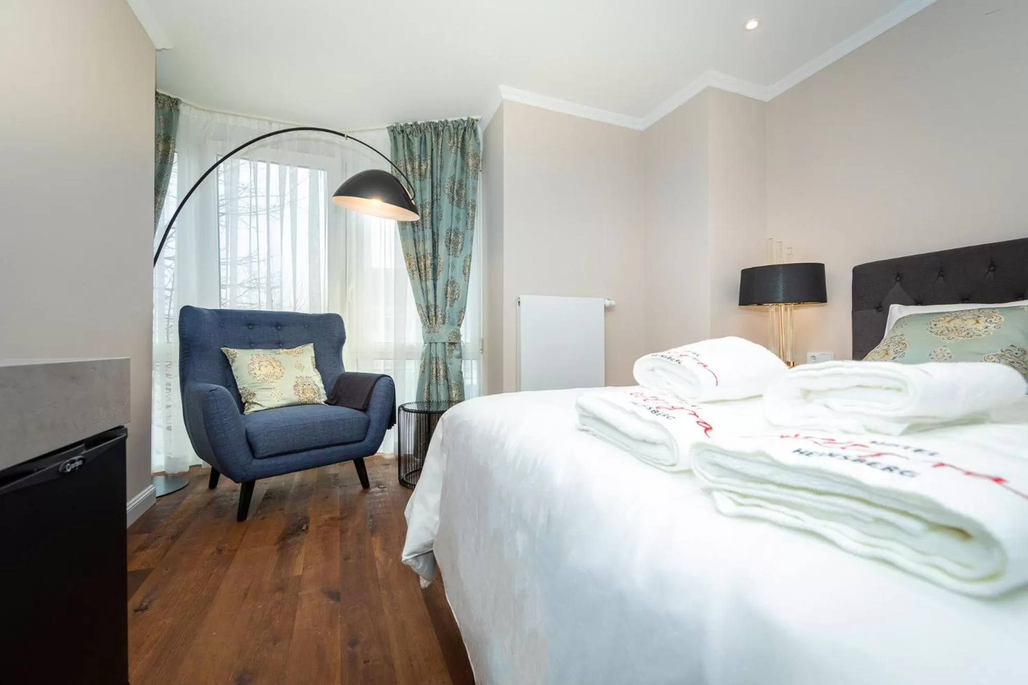 Bed in Hotel Allegra