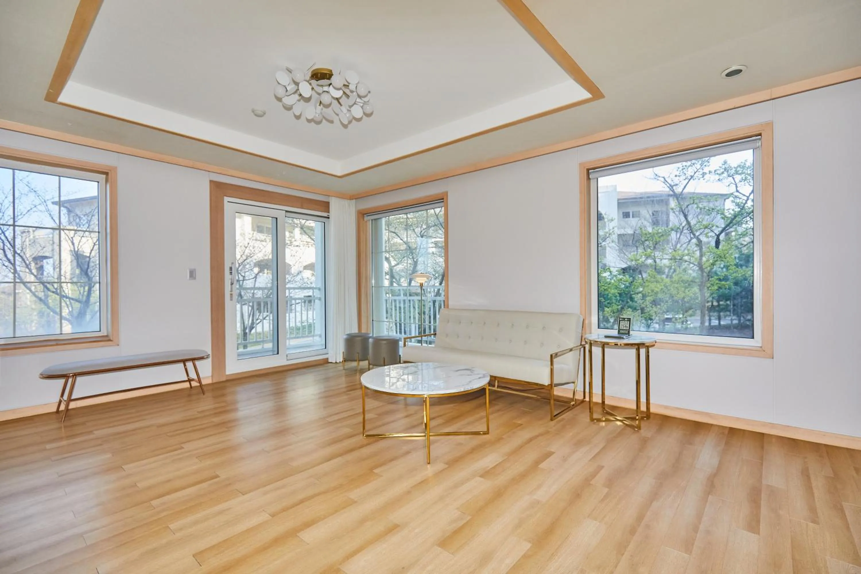 Living room in Gyeongju Mauna Ocean Resort