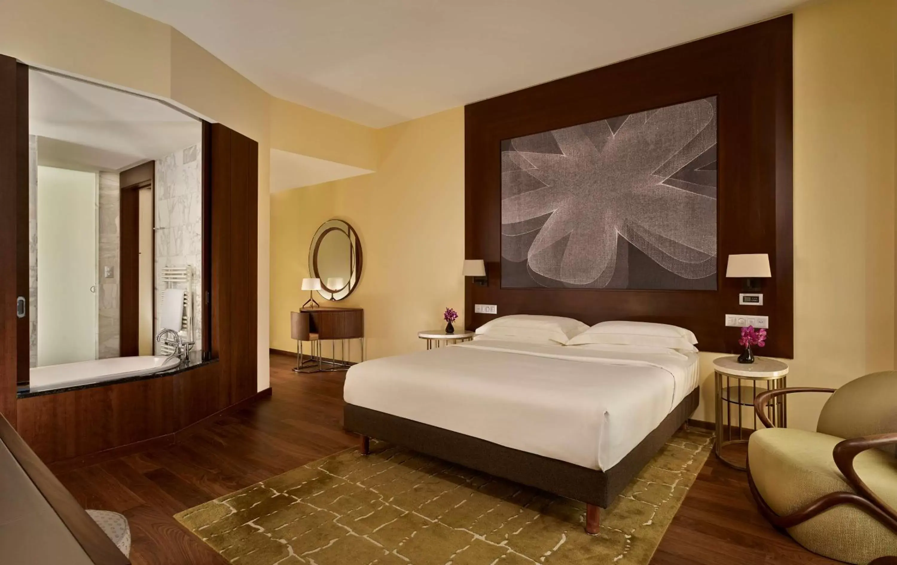 Photo of the whole room, Bed in Park Hyatt Zurich – City Center Luxury