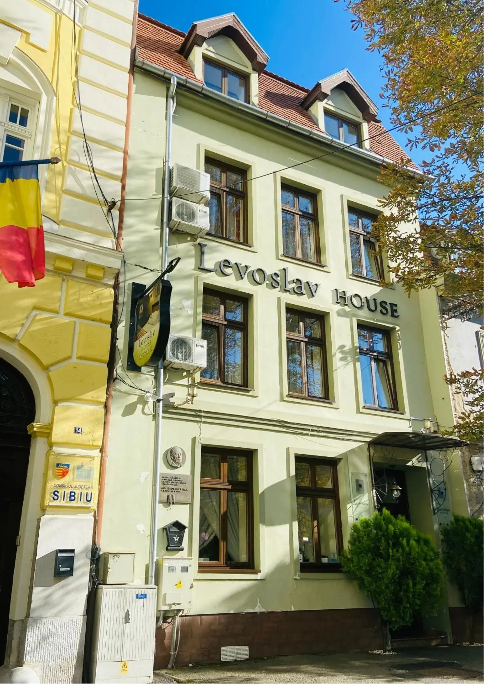 Property Building in Levoslav House Hotel