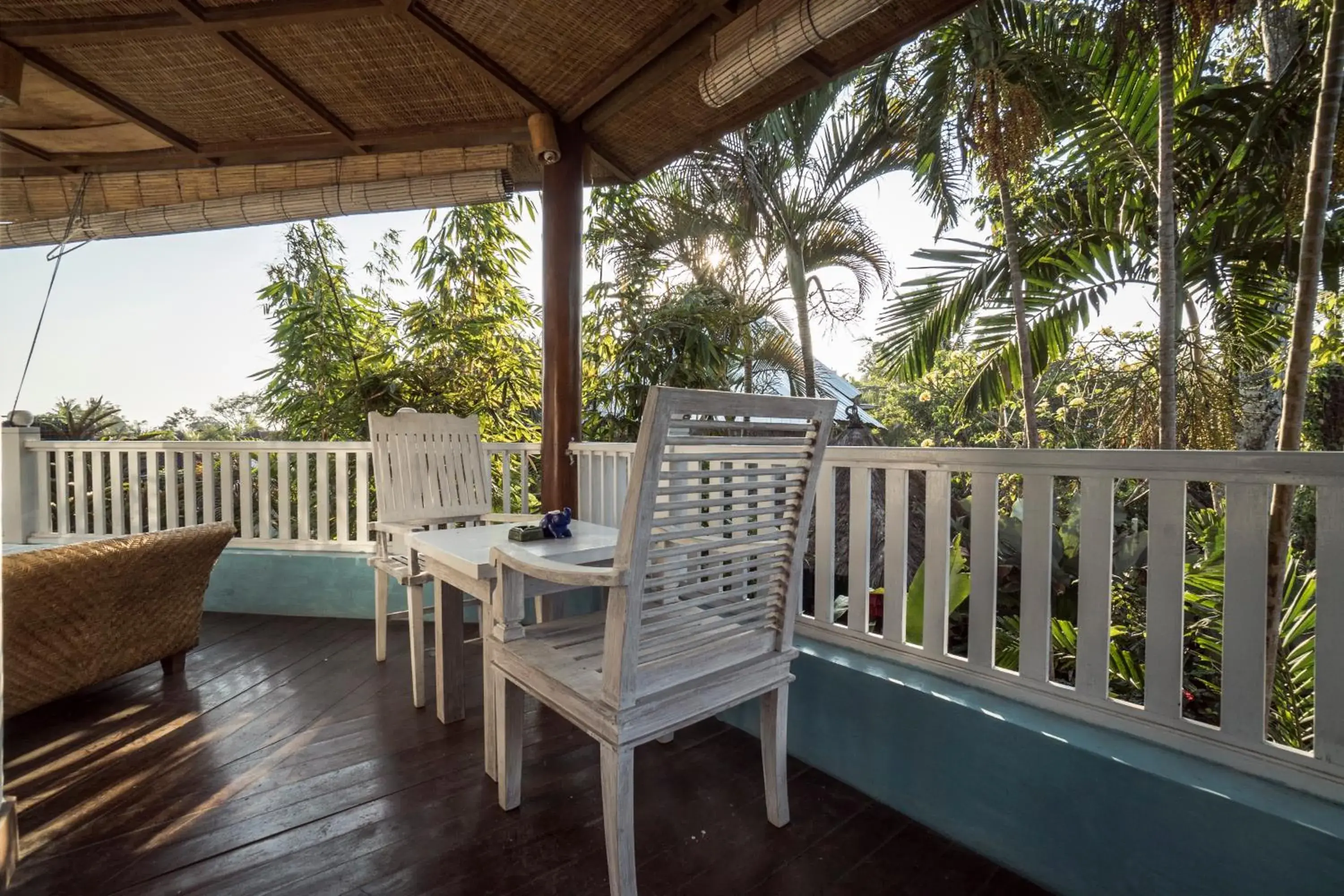 Balcony/Terrace in Gajah Biru Bungalows