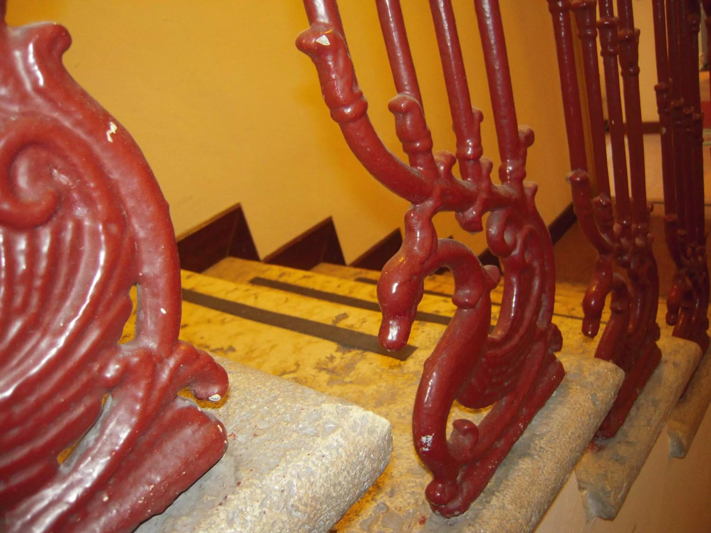 Decorative detail in Albergo Bianchi Stazione
