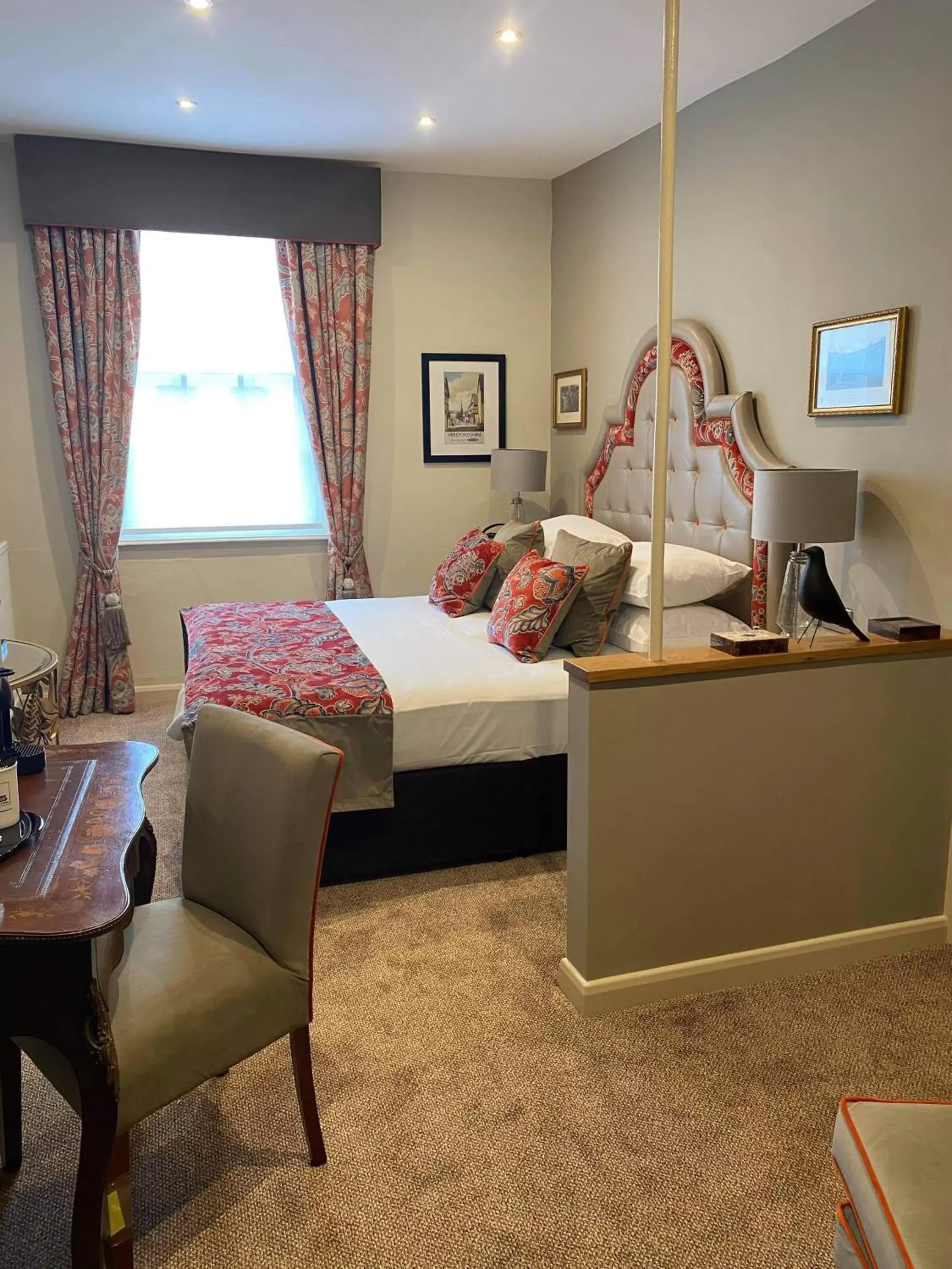 Bedroom in The Feathers Hotel, Ledbury, Herefordshire