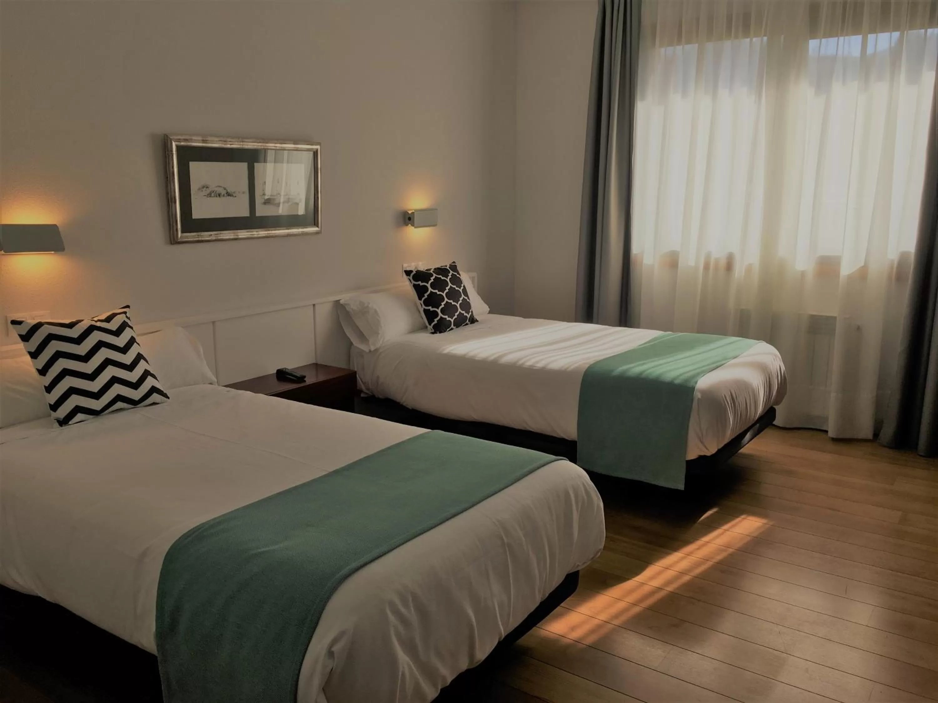 Bed in Hotel Elorrio