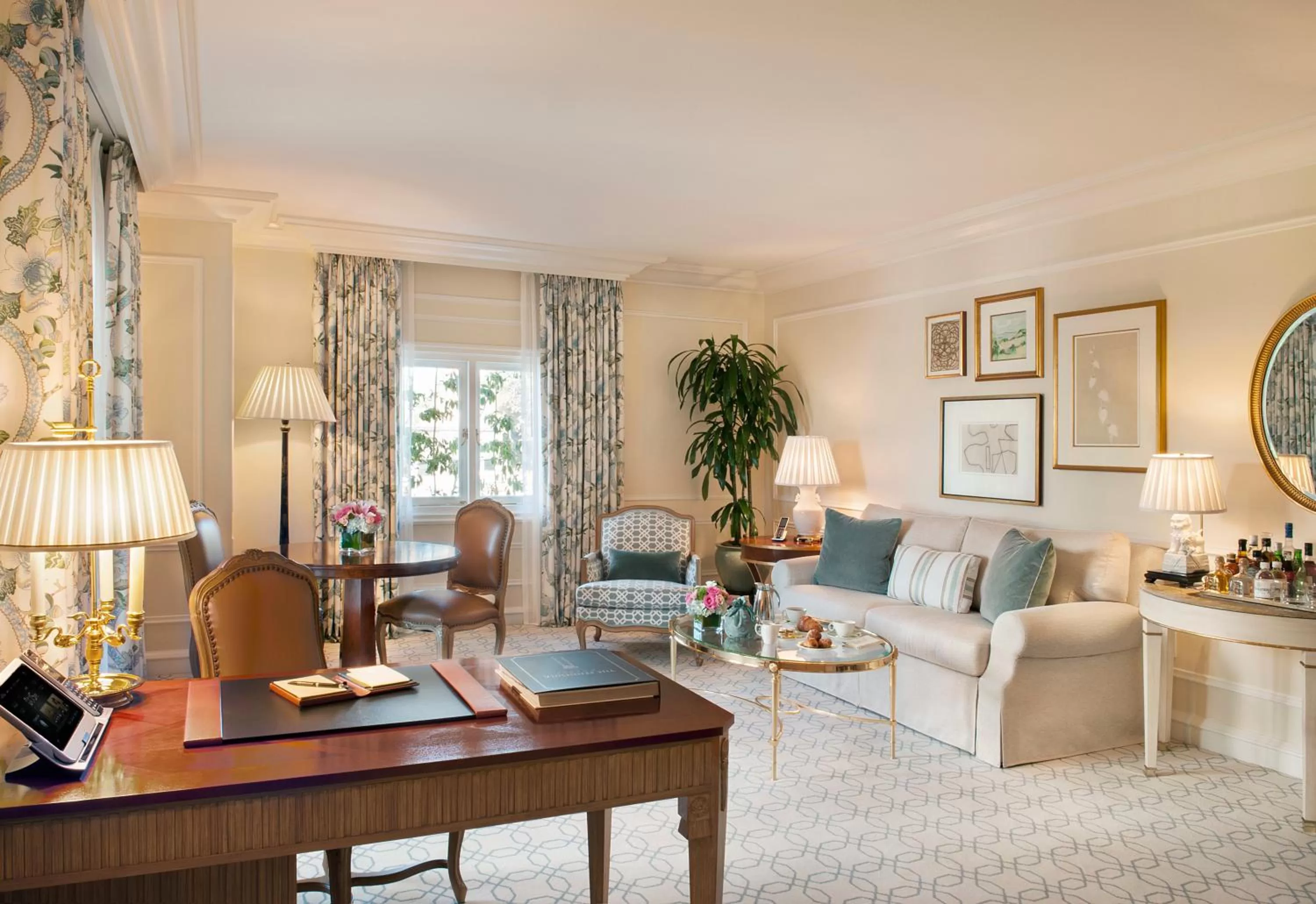 Seating area in The Peninsula Beverly Hills