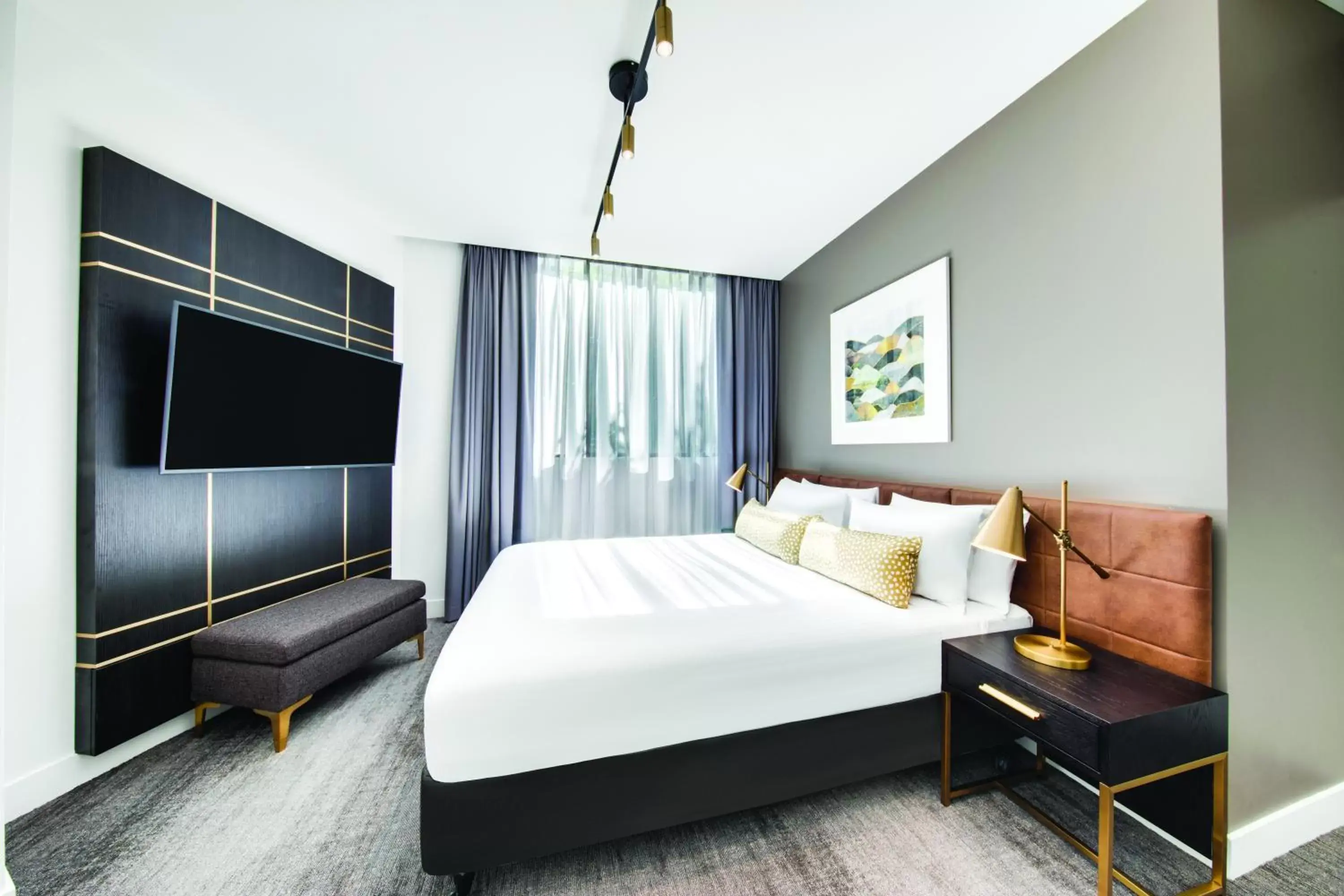 Bed in Vibe Hotel Sydney Bed in Vibe Hotel Sydney