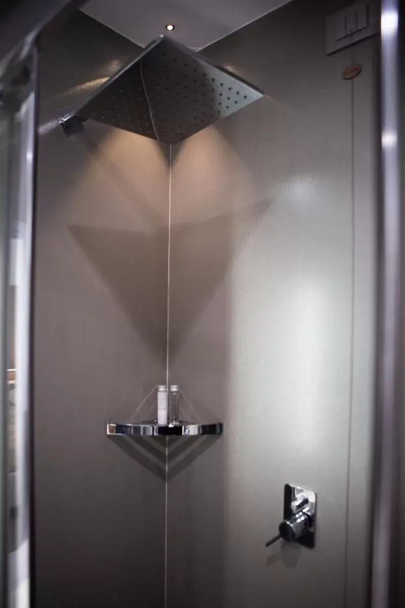 Shower, Bathroom in Hotel Monte Sarago