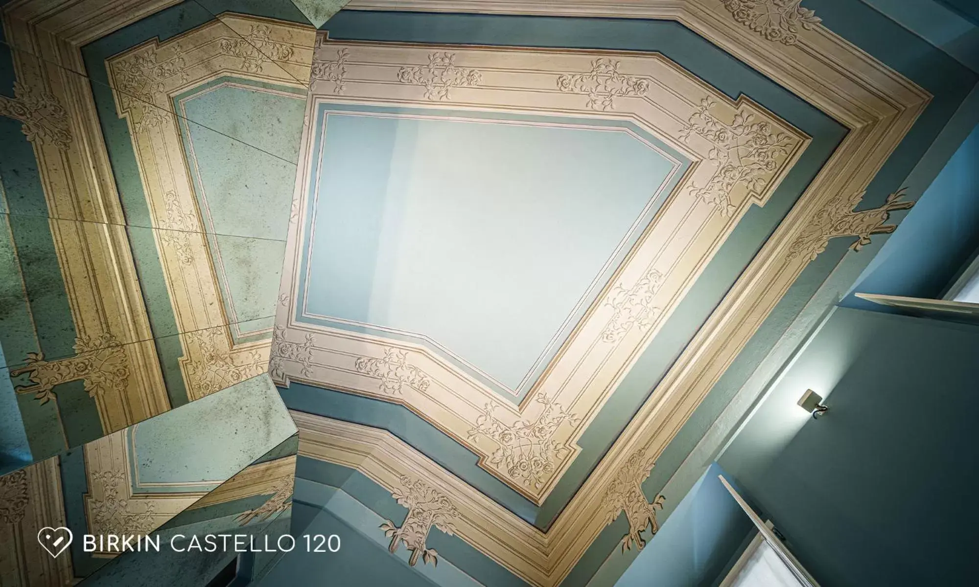 Decorative detail, Bed in Albergo Diffuso Birkin Castello