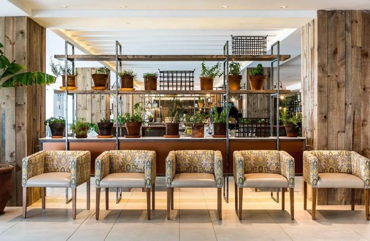 Seating area in Trademark Hotel, a Member of Design Hotels