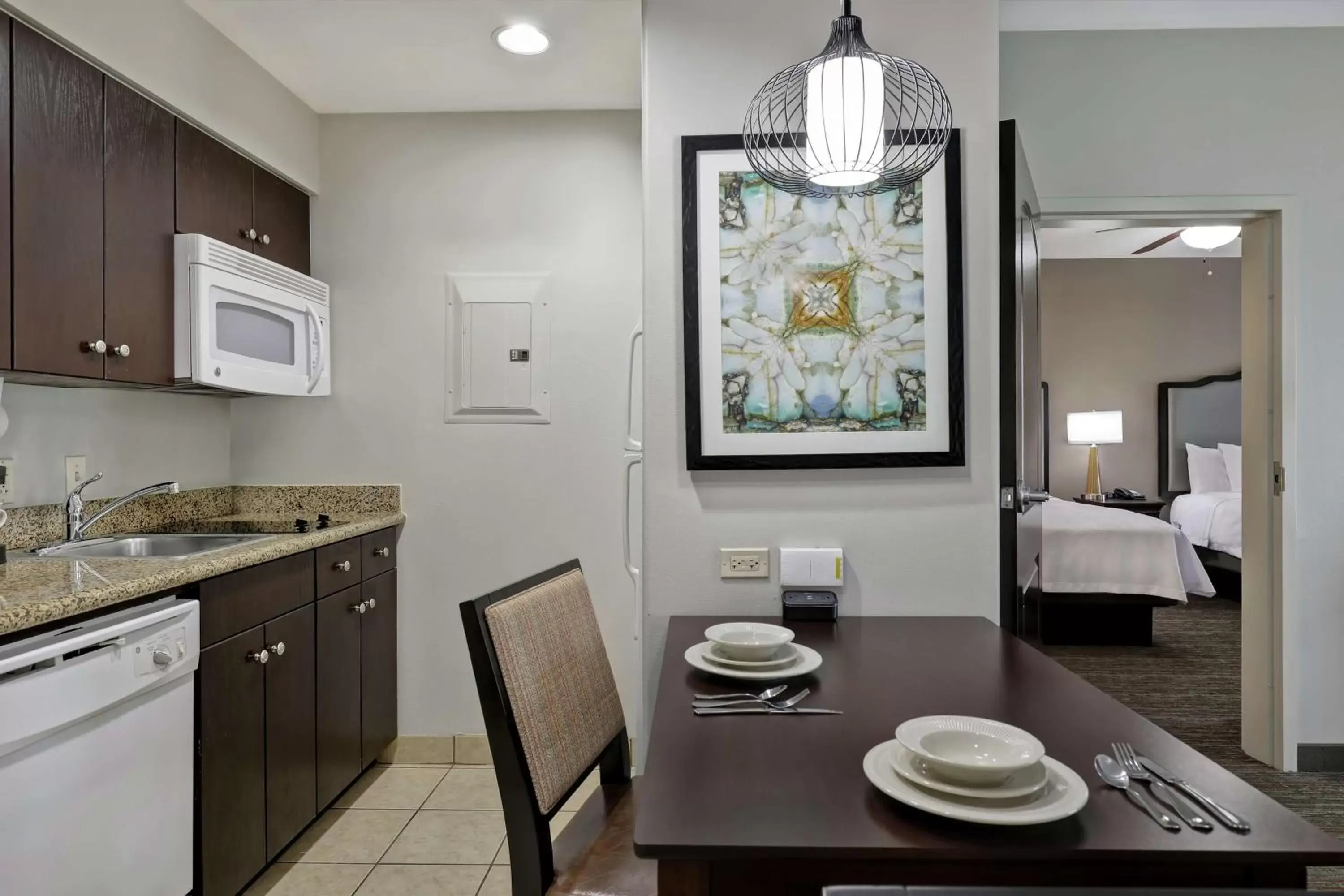 Kitchen or kitchenette, Kitchen/Kitchenette in Homewood Suites by Hilton McAllen