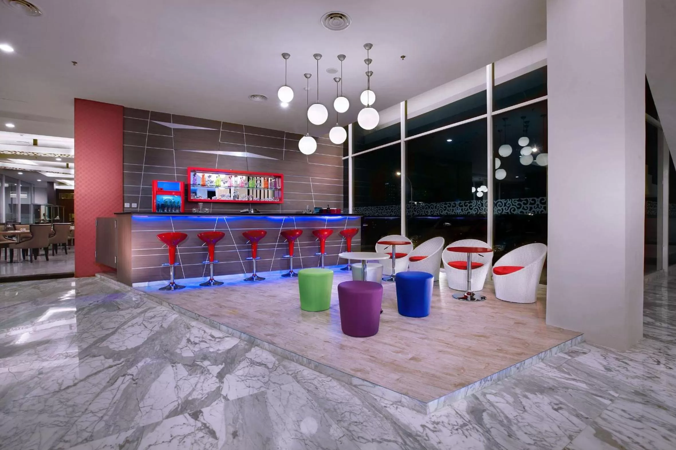 Lounge or bar in Aston Lampung City Hotel