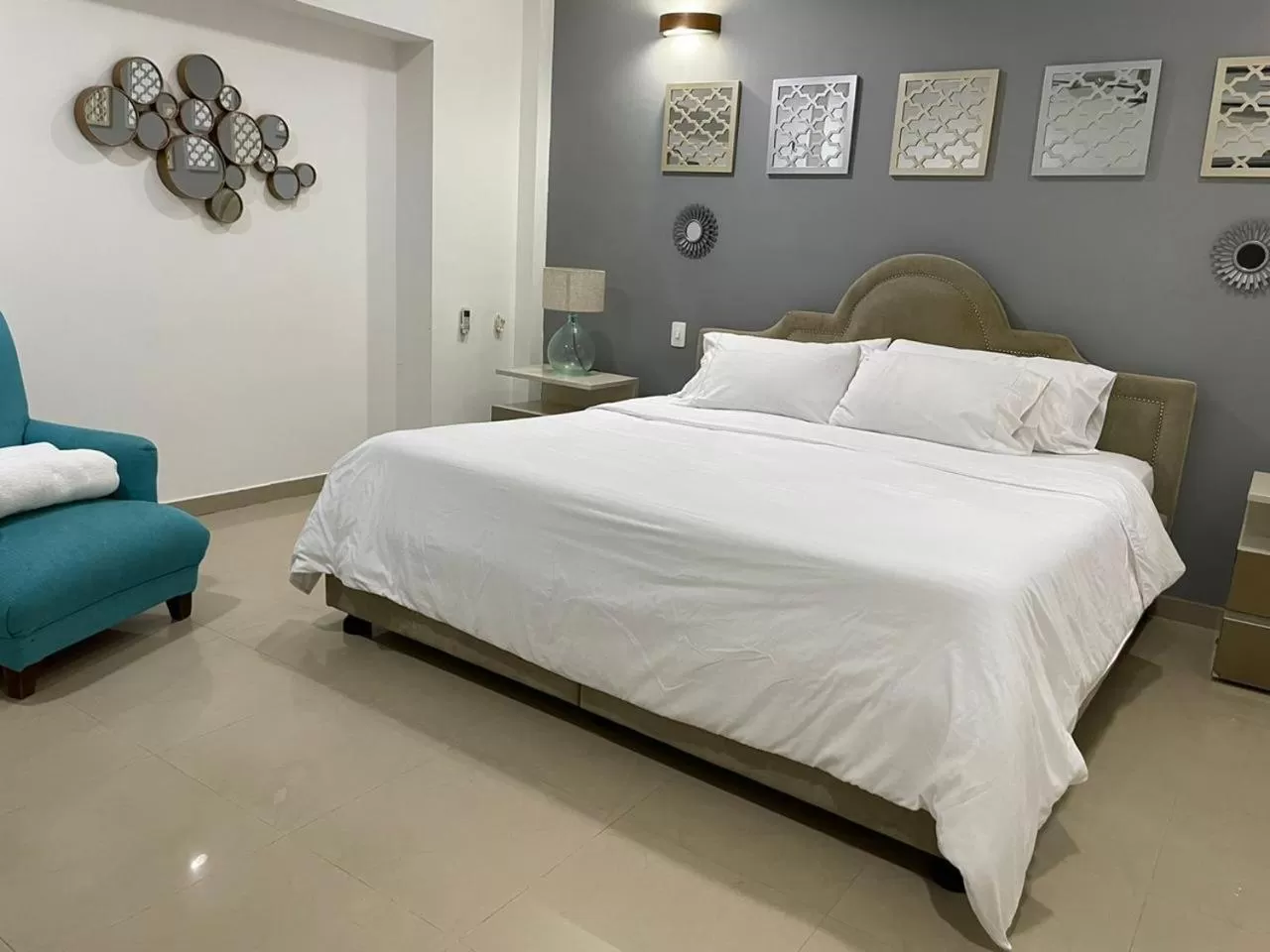 Bed in Hotel Boutique Casa Mar