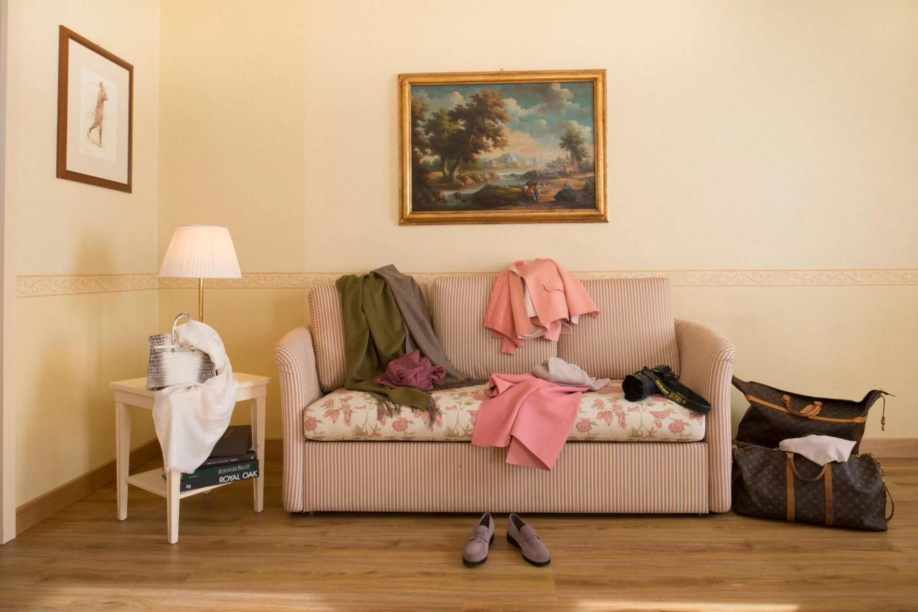 Decorative detail in Grand Hotel Royal E Golf