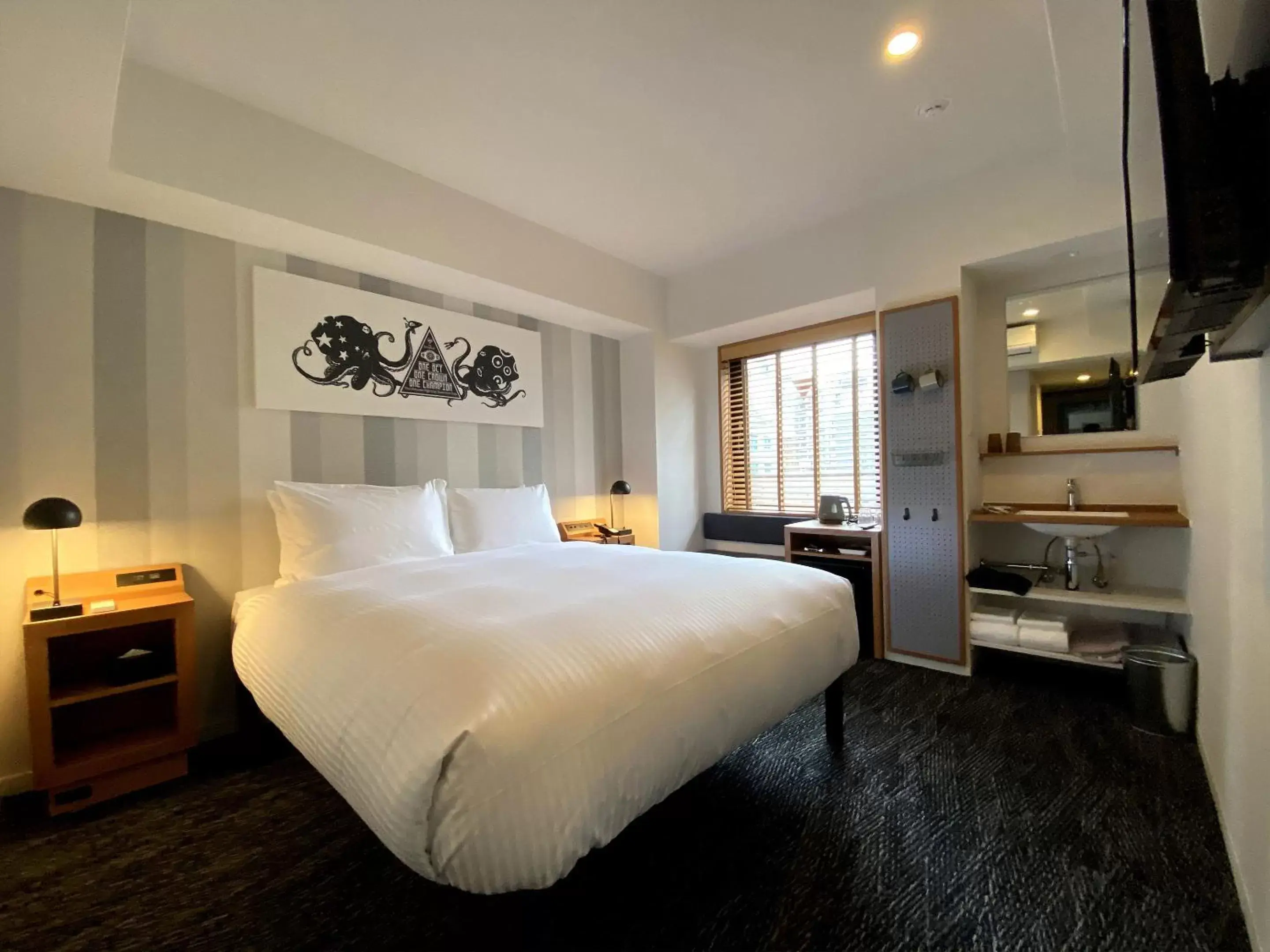 Double Room in UMEDAHOLIC HOTEL Double Room in UMEDAHOLIC HOTEL