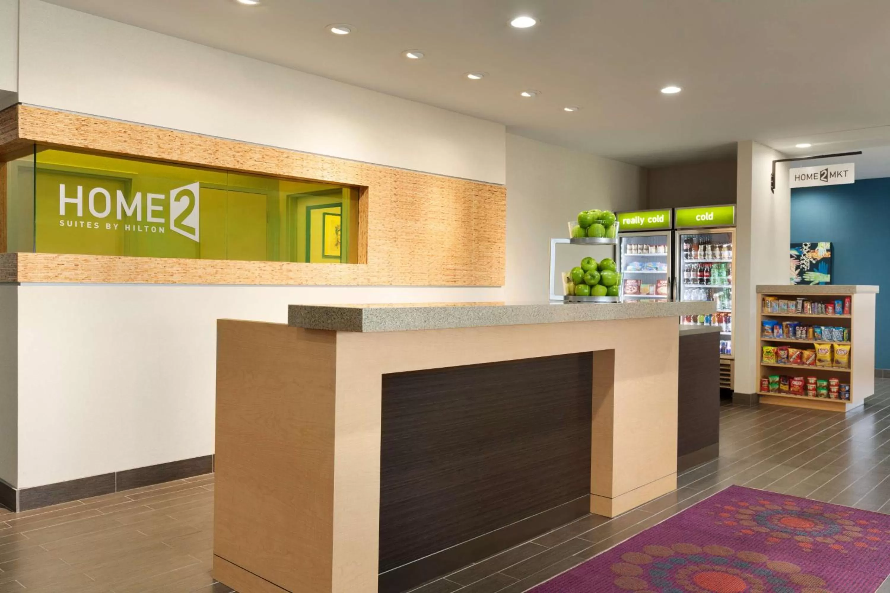 Lobby or reception in Home2 Suites By Hilton El Paso Airport