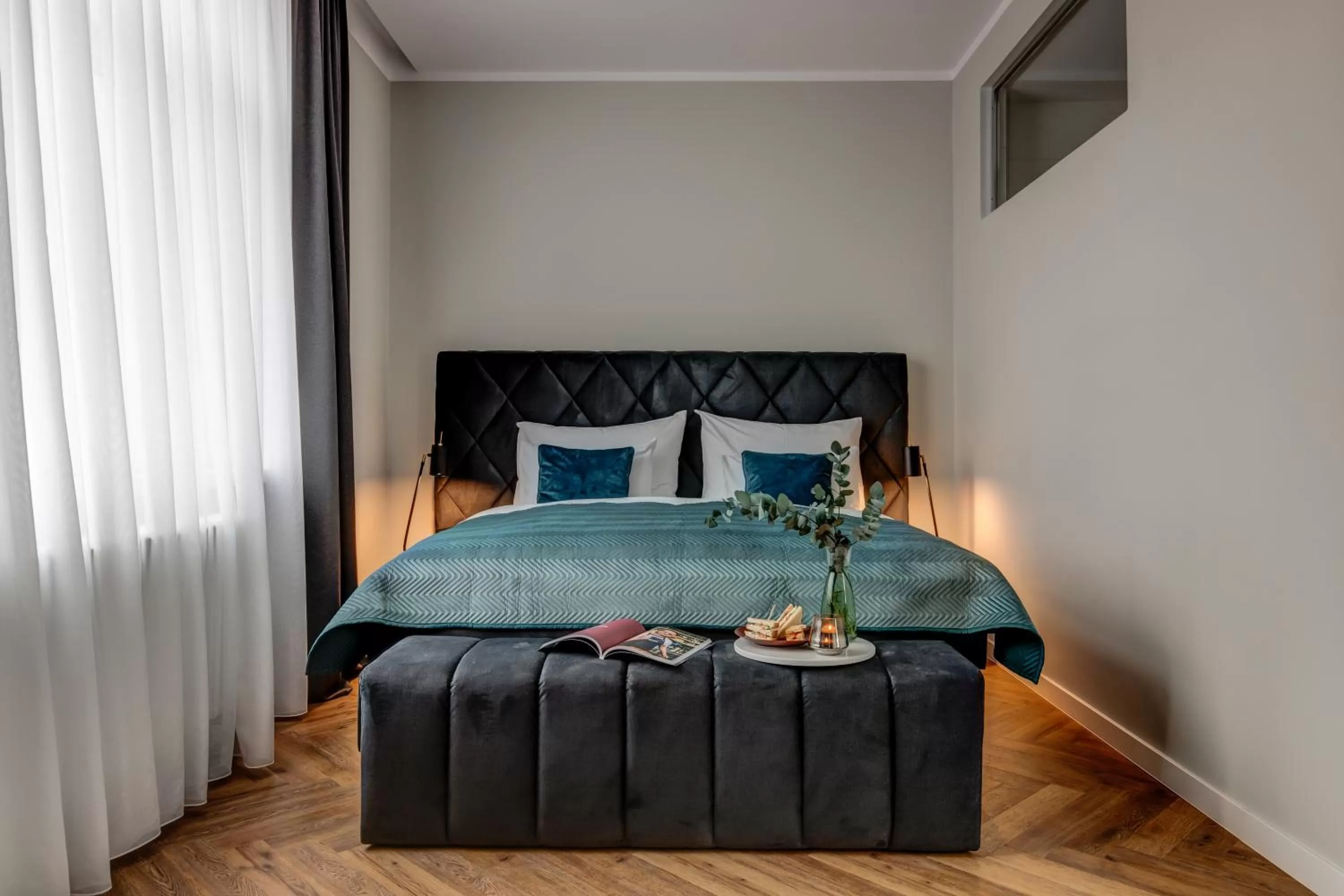 Bed in Hotel Central Park