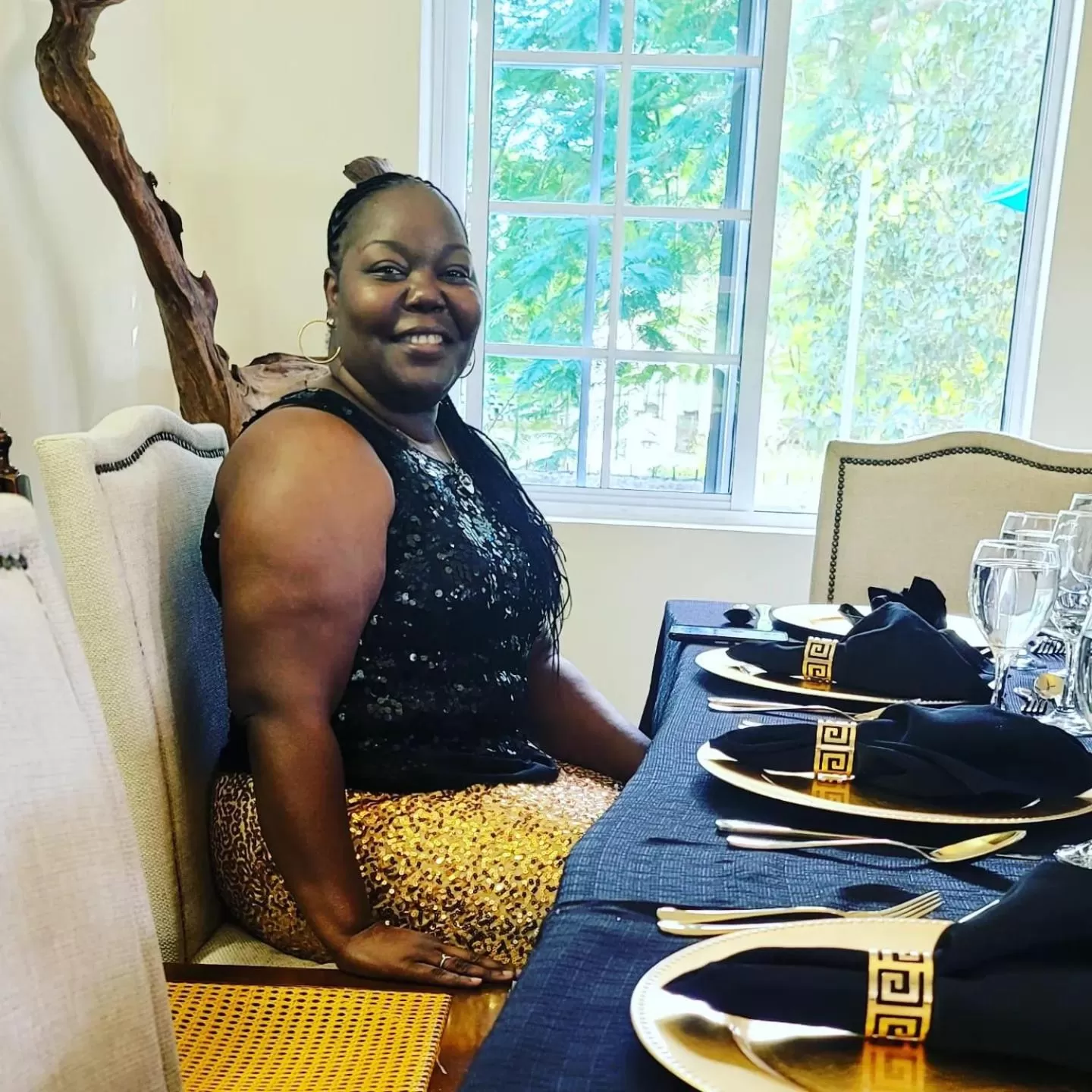 Dinner in Blue Paloma Bed & Breakfast