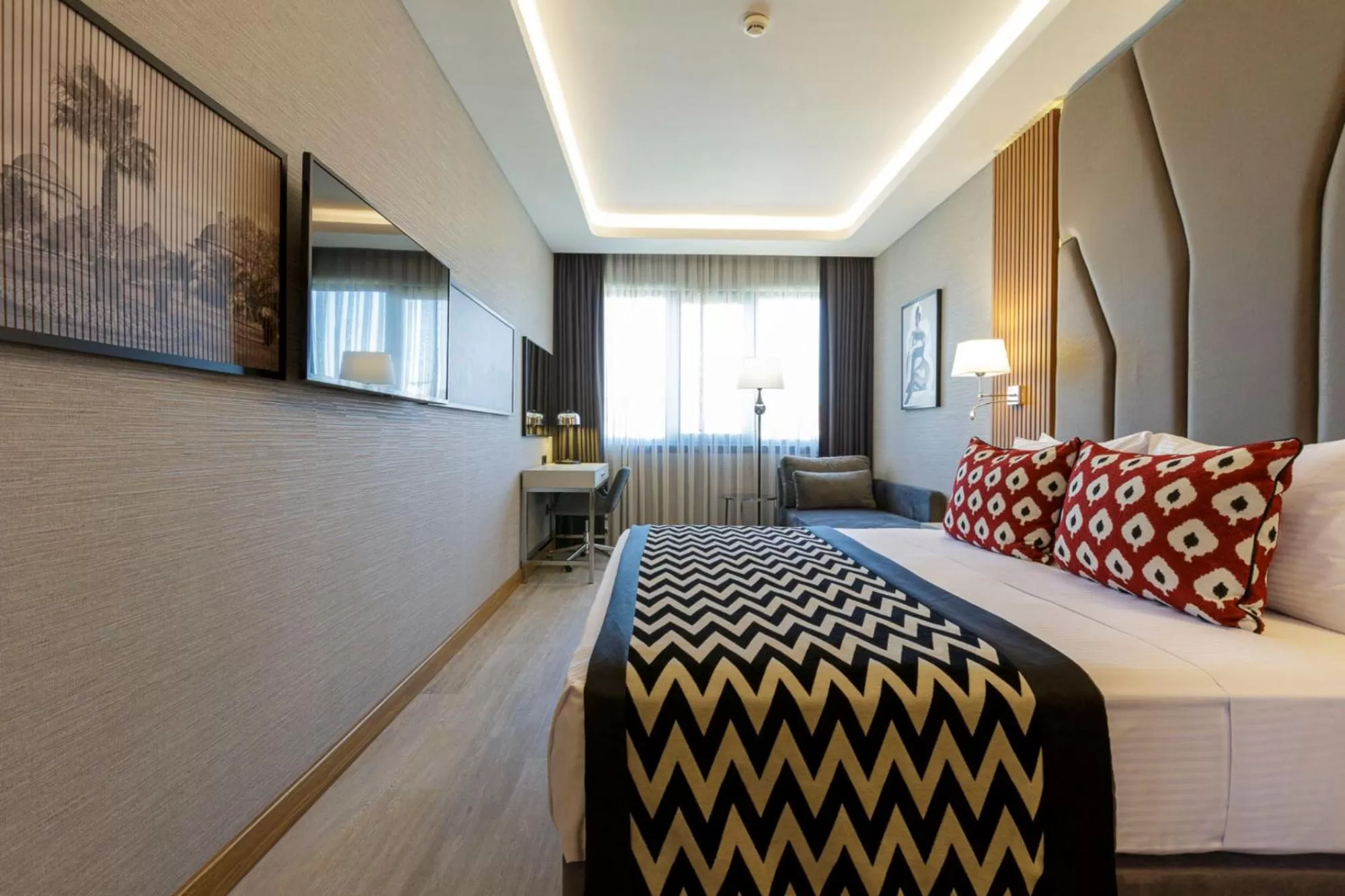 TV and multimedia, Bed in Ramada Encore by Wyndham Istanbul Sisli