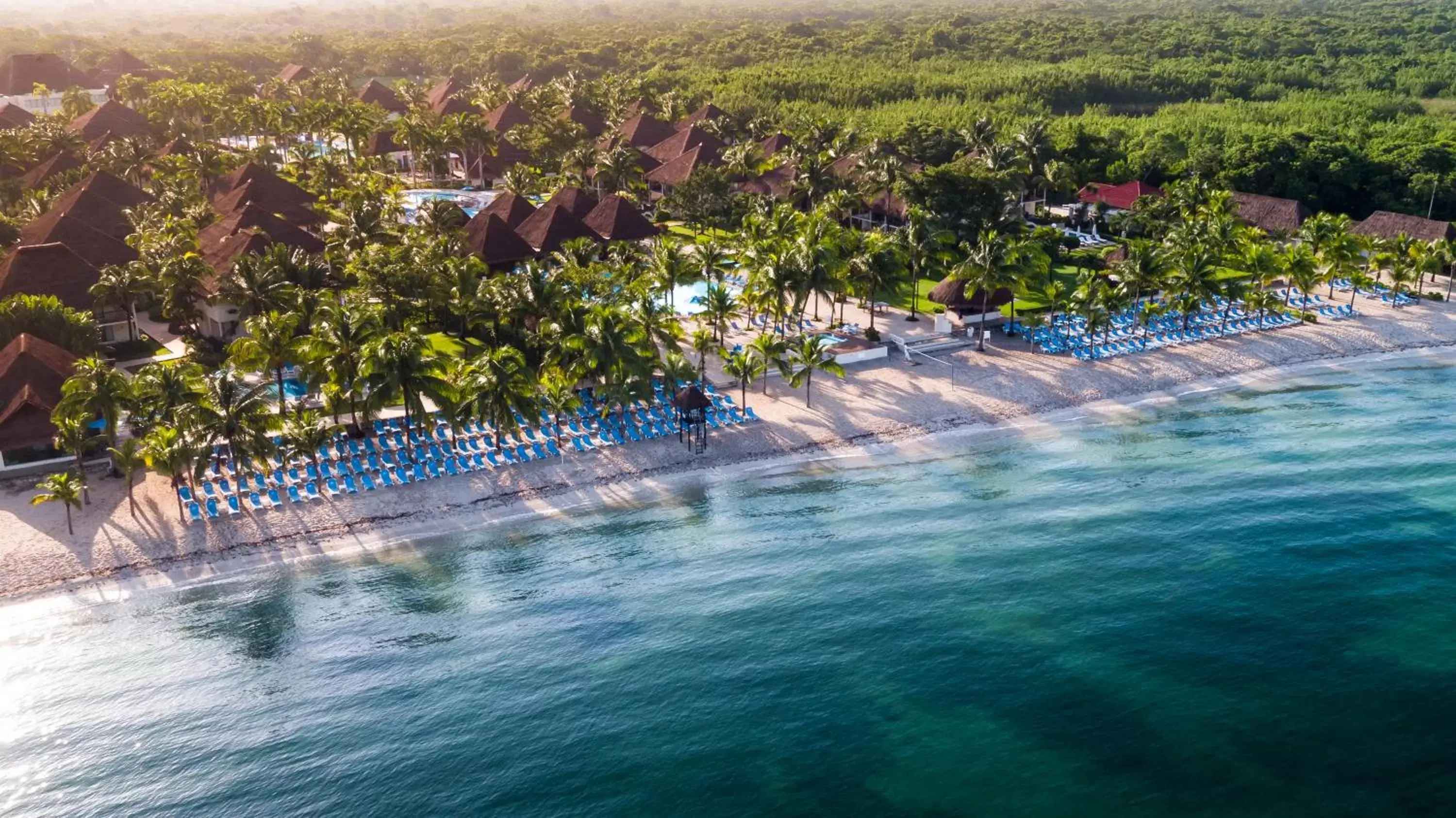 Beach, Bird's-eye View in Allegro Cozumel All-Inclusive