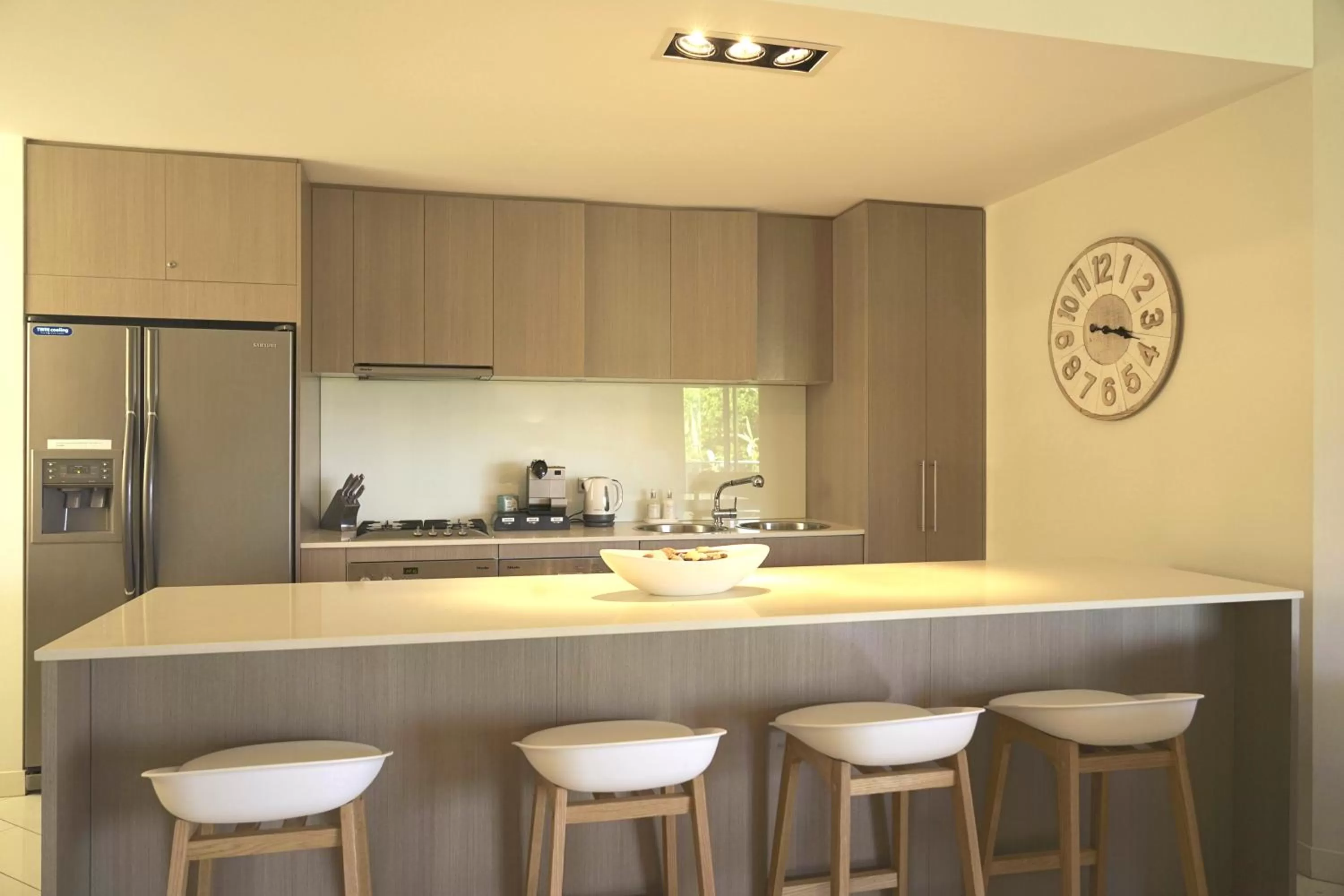 kitchen in Peppers Balé Luxury Beach Accommodation Kingscliff - privately let