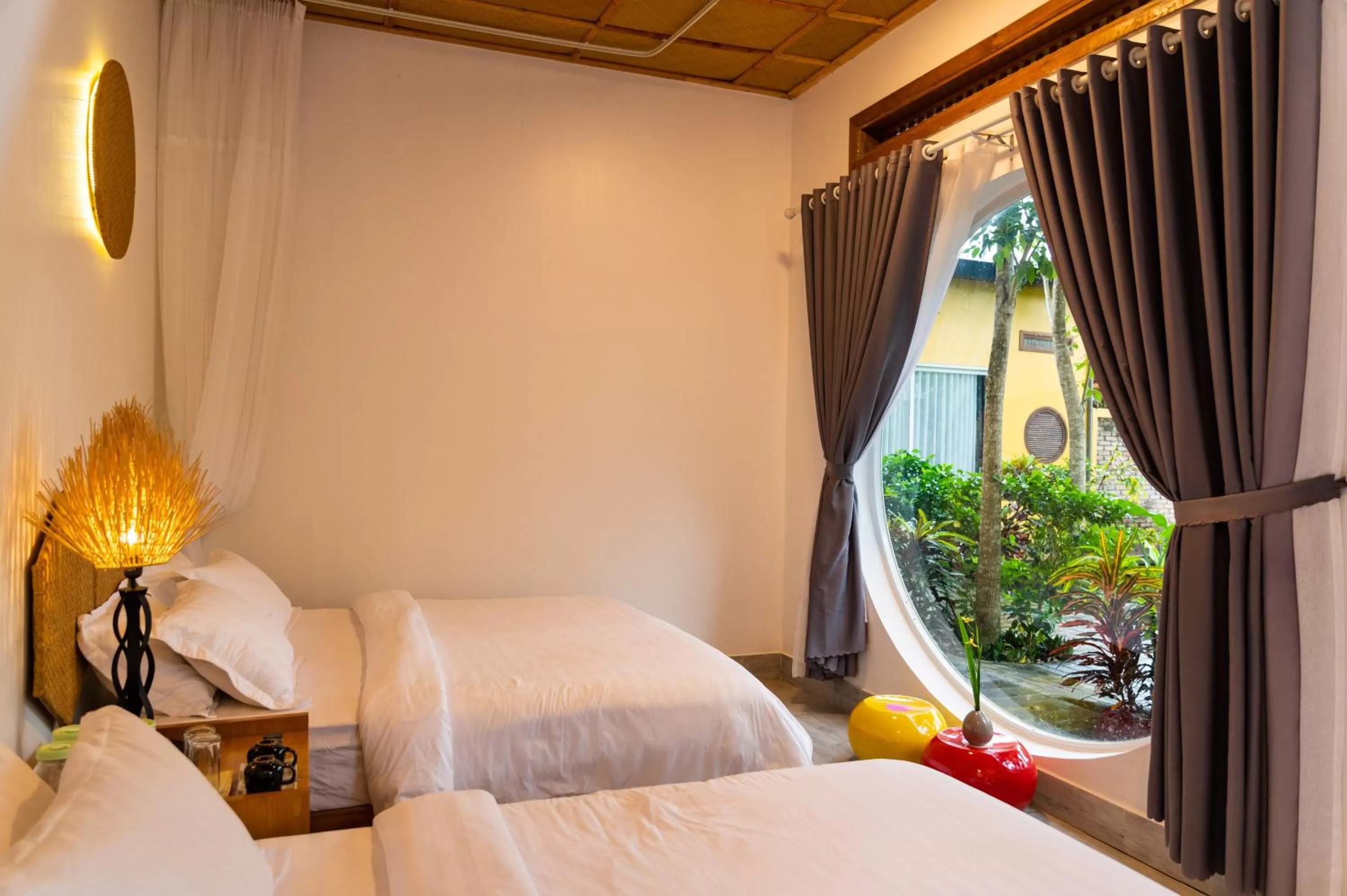 Bedroom, Bed in Binh Minh Eco Lodge