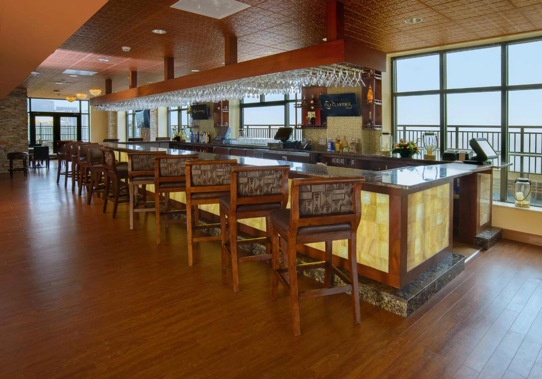 Patio in The Claridge Hotel