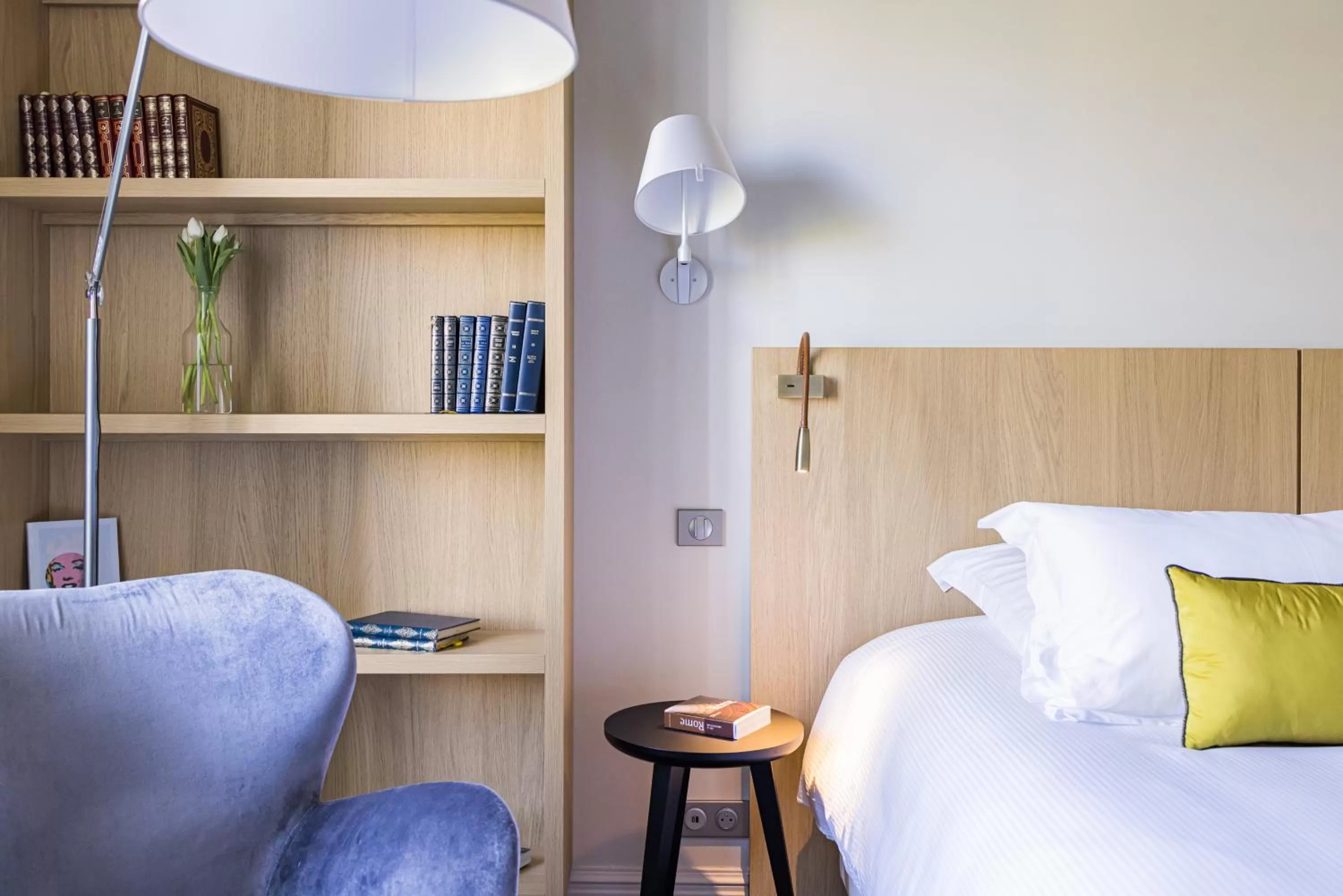 Bed in Villas Foch Boutique Hotel & Spa Bordeaux