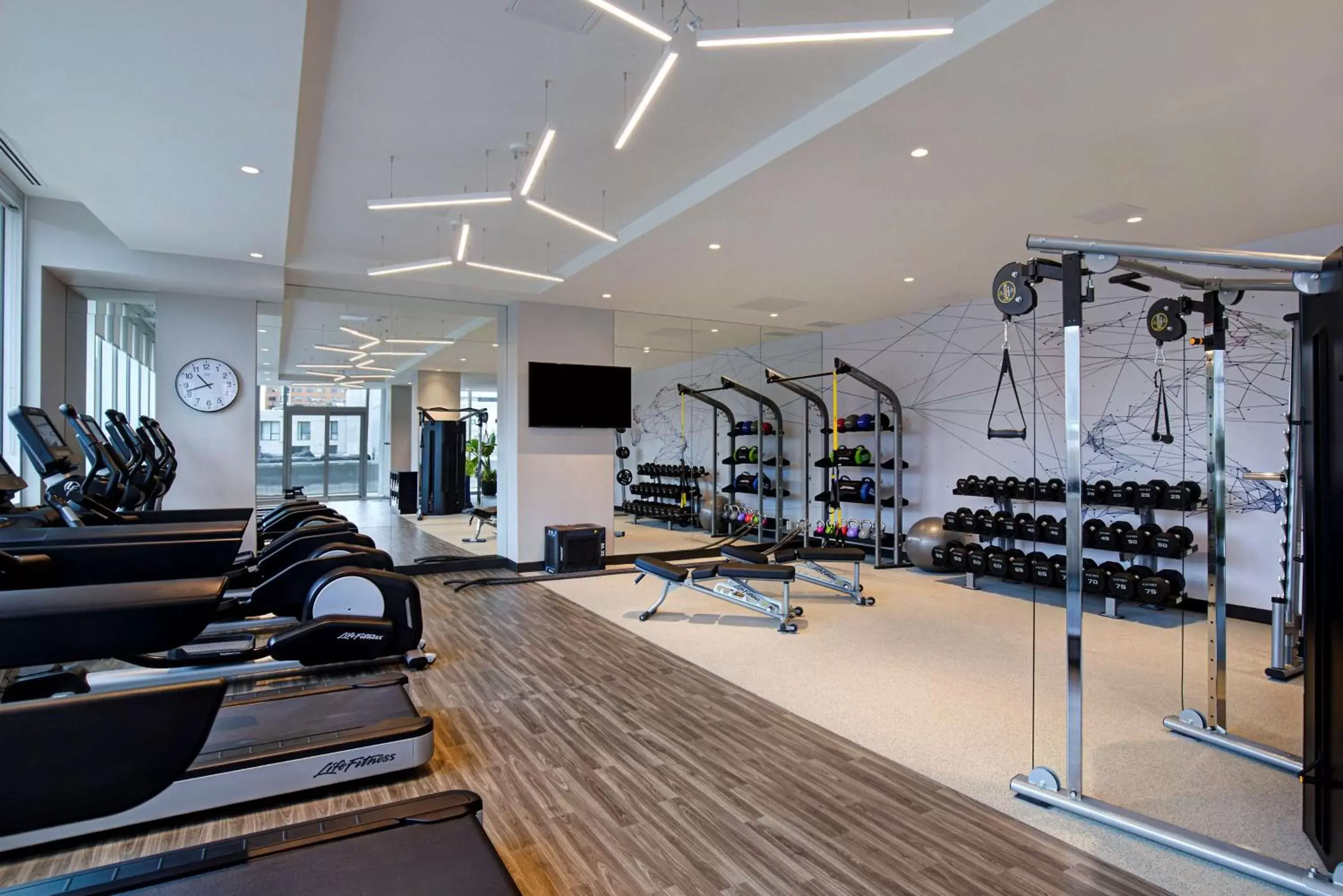 Fitness centre/facilities, Fitness Center/Facilities in Hampton Inn Montreal Downtown, Qc