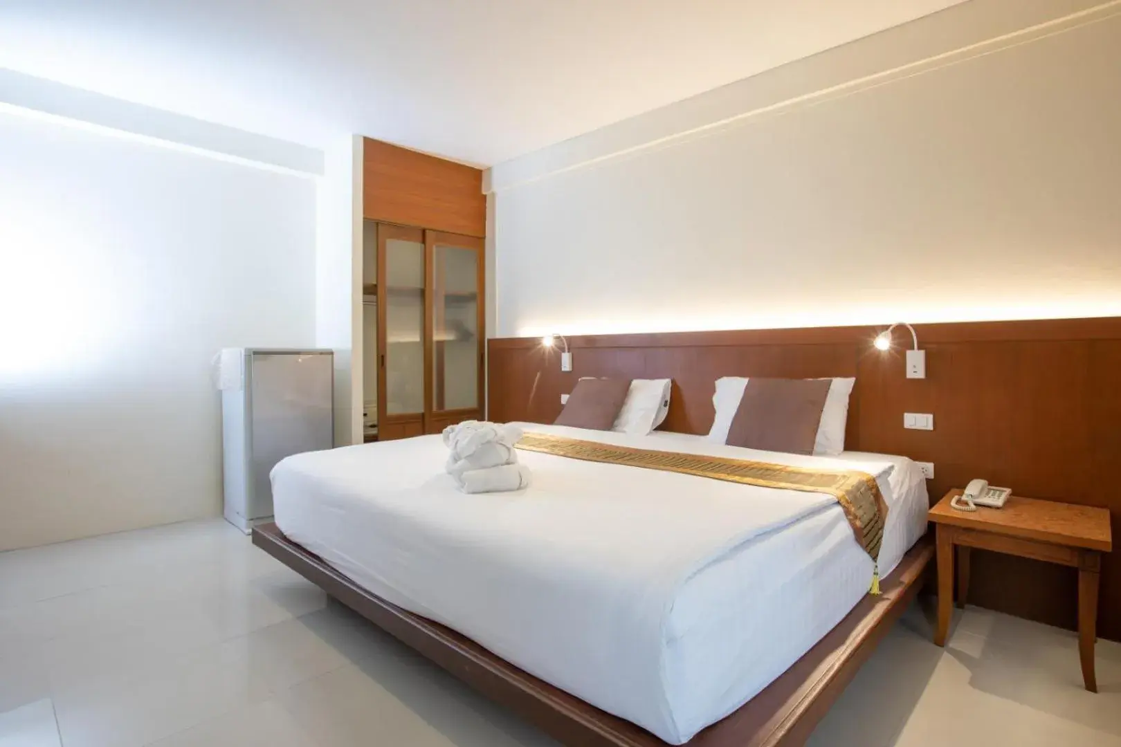 Bed in Orchid Garden Hotel Patong Bed in Orchid Garden Hotel Patong