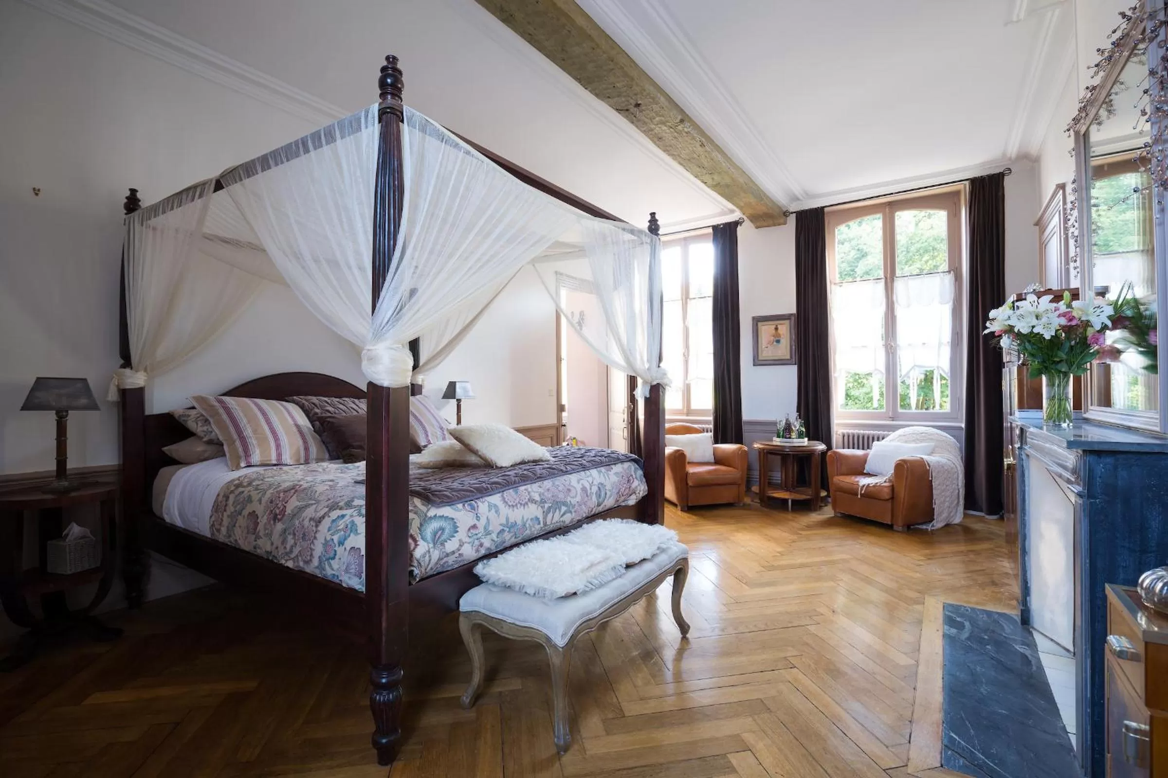 Bed in La Maison Du Parc