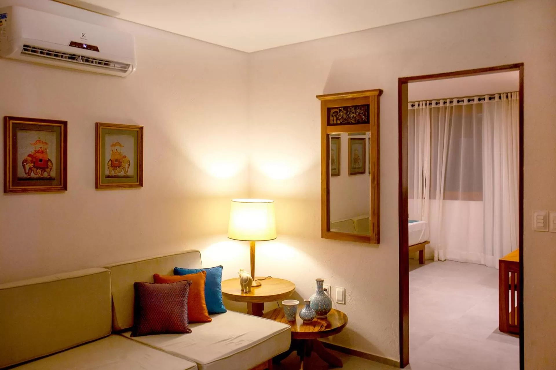 Bed in Zorah Beach Hotel