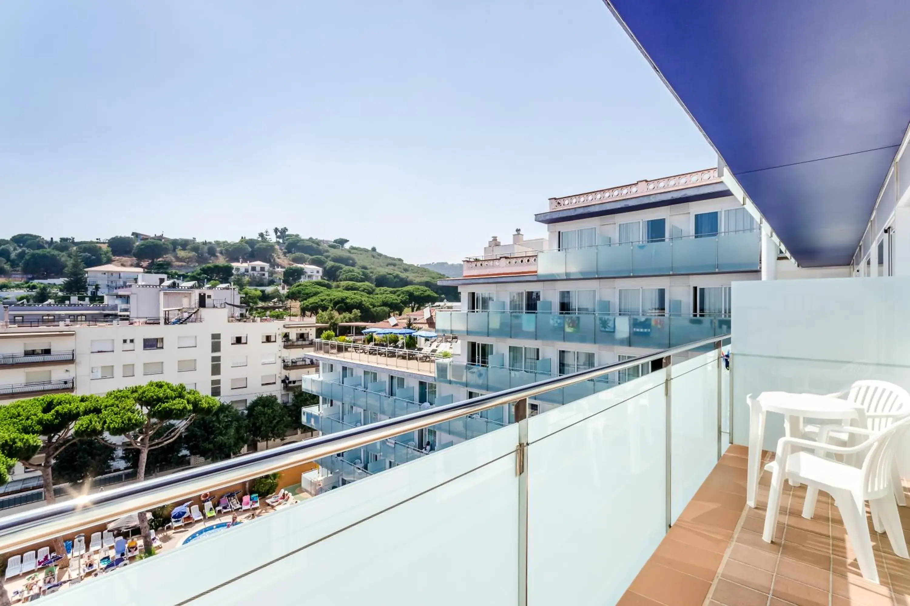 Balcony/Terrace in Hotel Mar Blau
