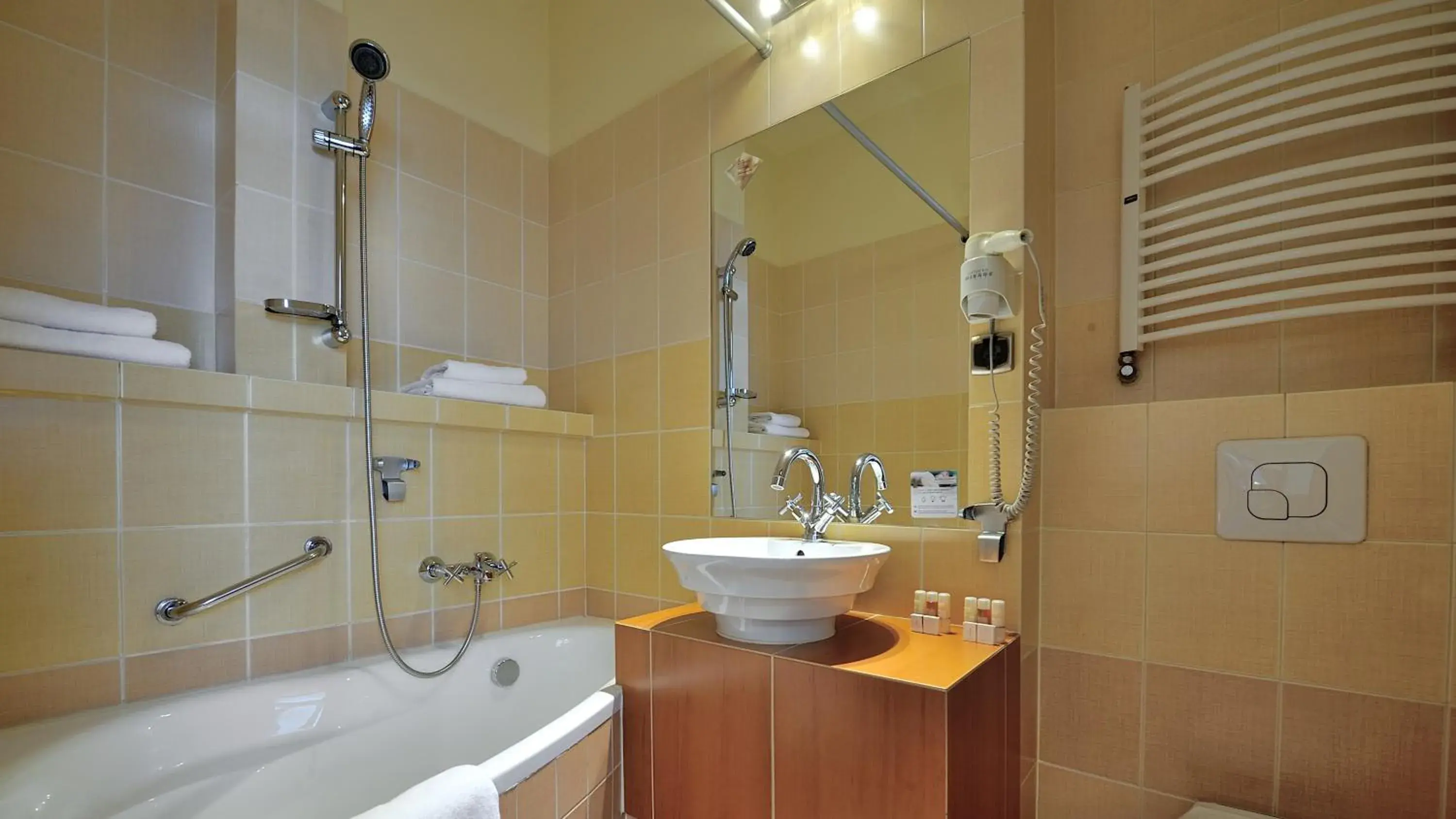 Shower, Bathroom in Hotel Diament Vacanza Katowice - Siemianowice