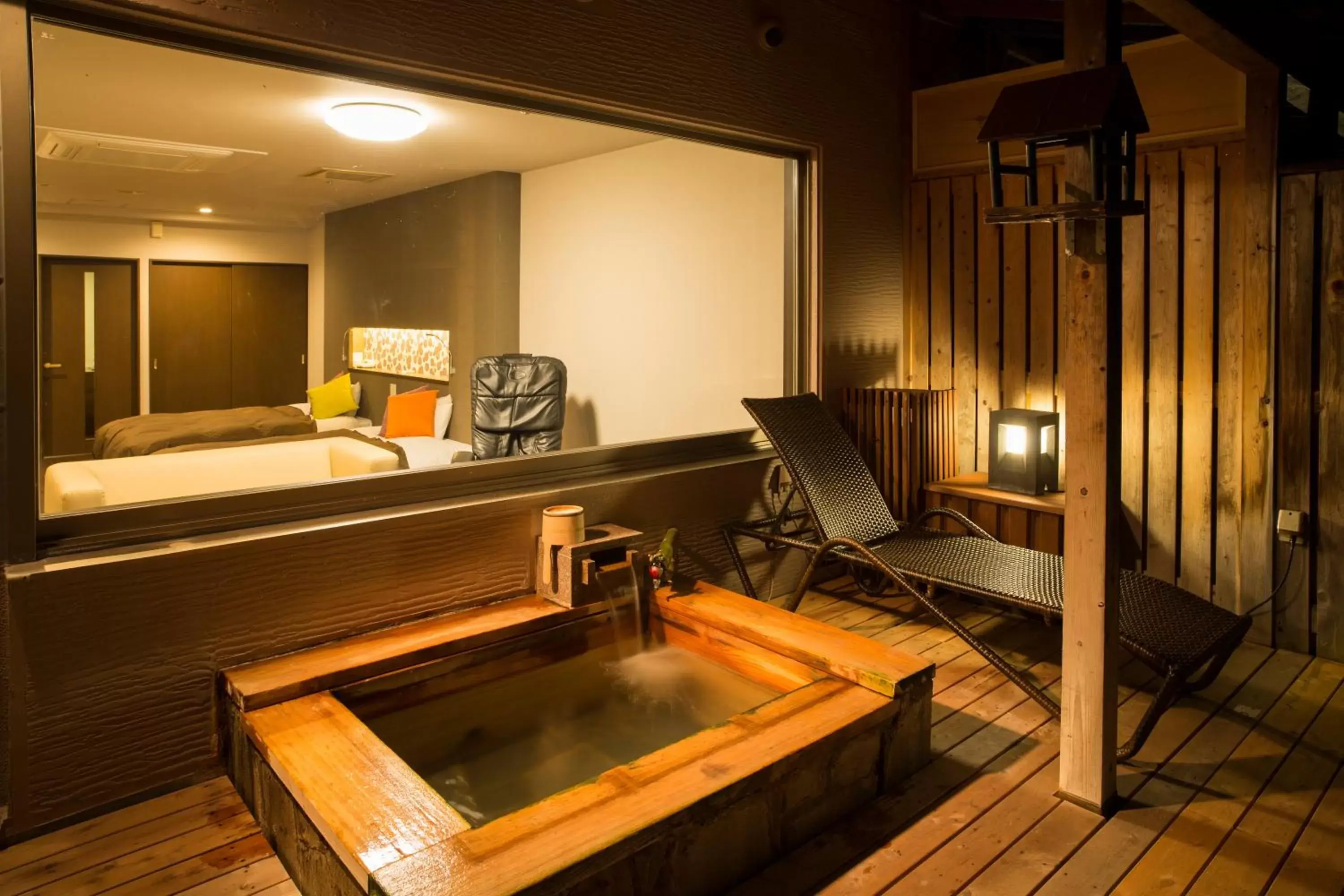 Open Air Bath in Otaru Asari Classe Hotel