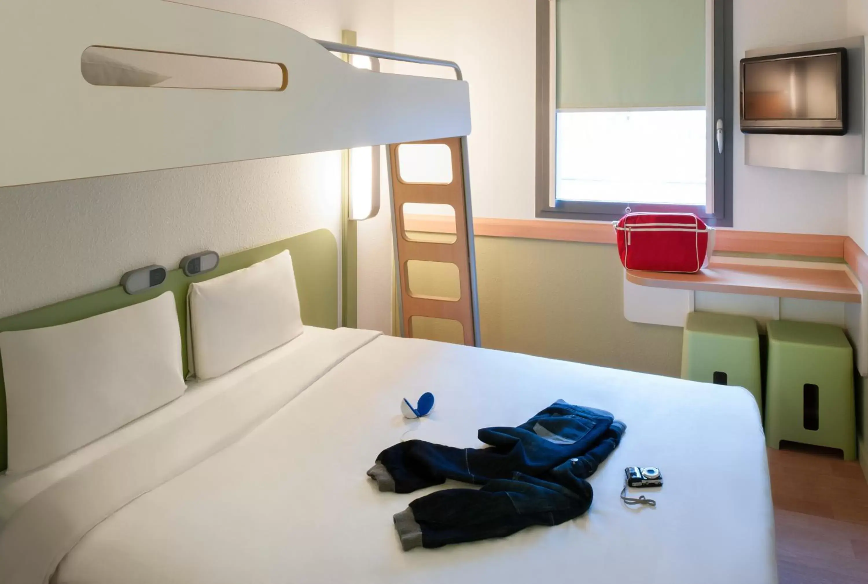 bunk bed in ibis Budget Brussels South Ruisbroek