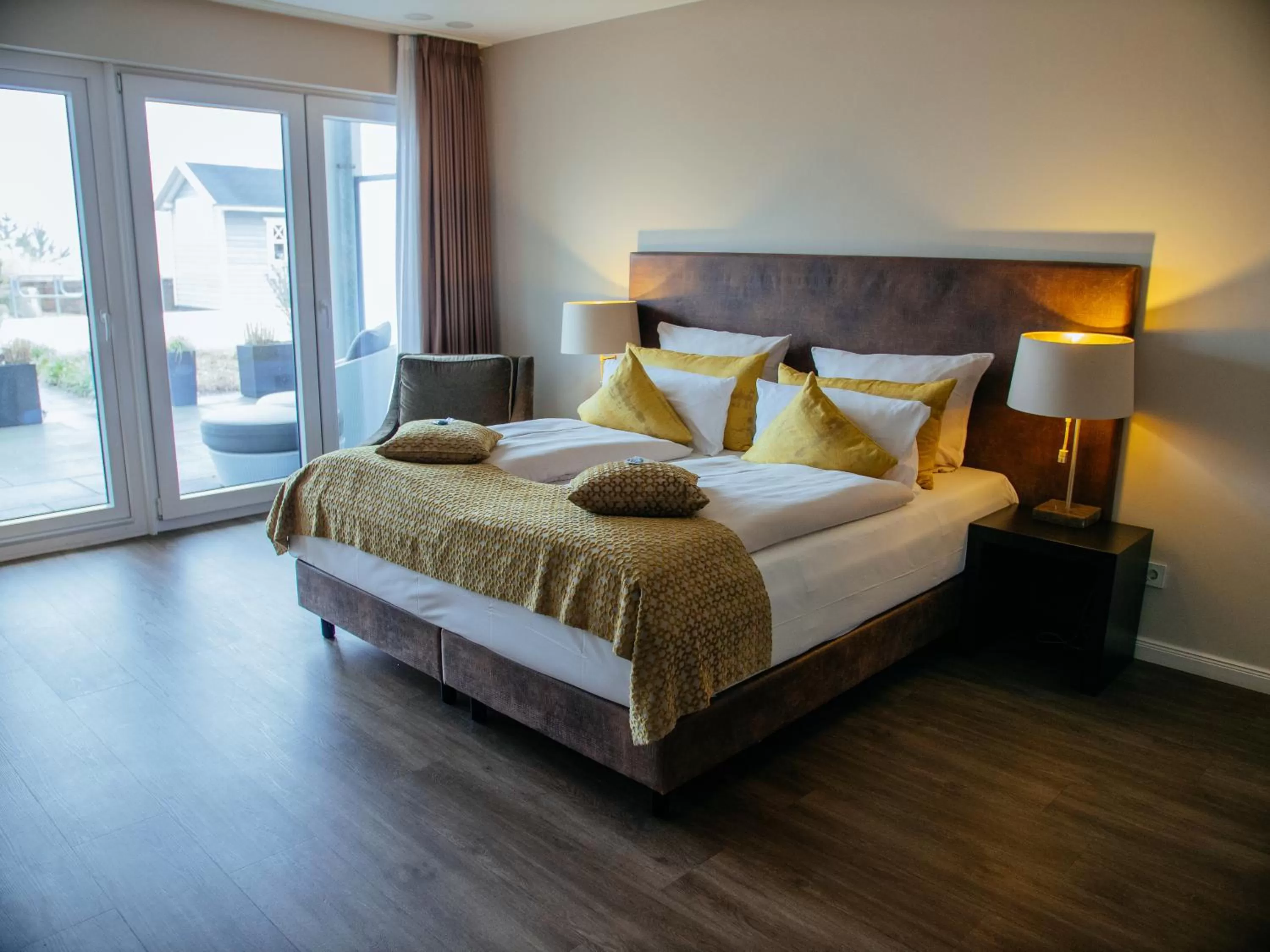 Bed in Strandhotel Luv