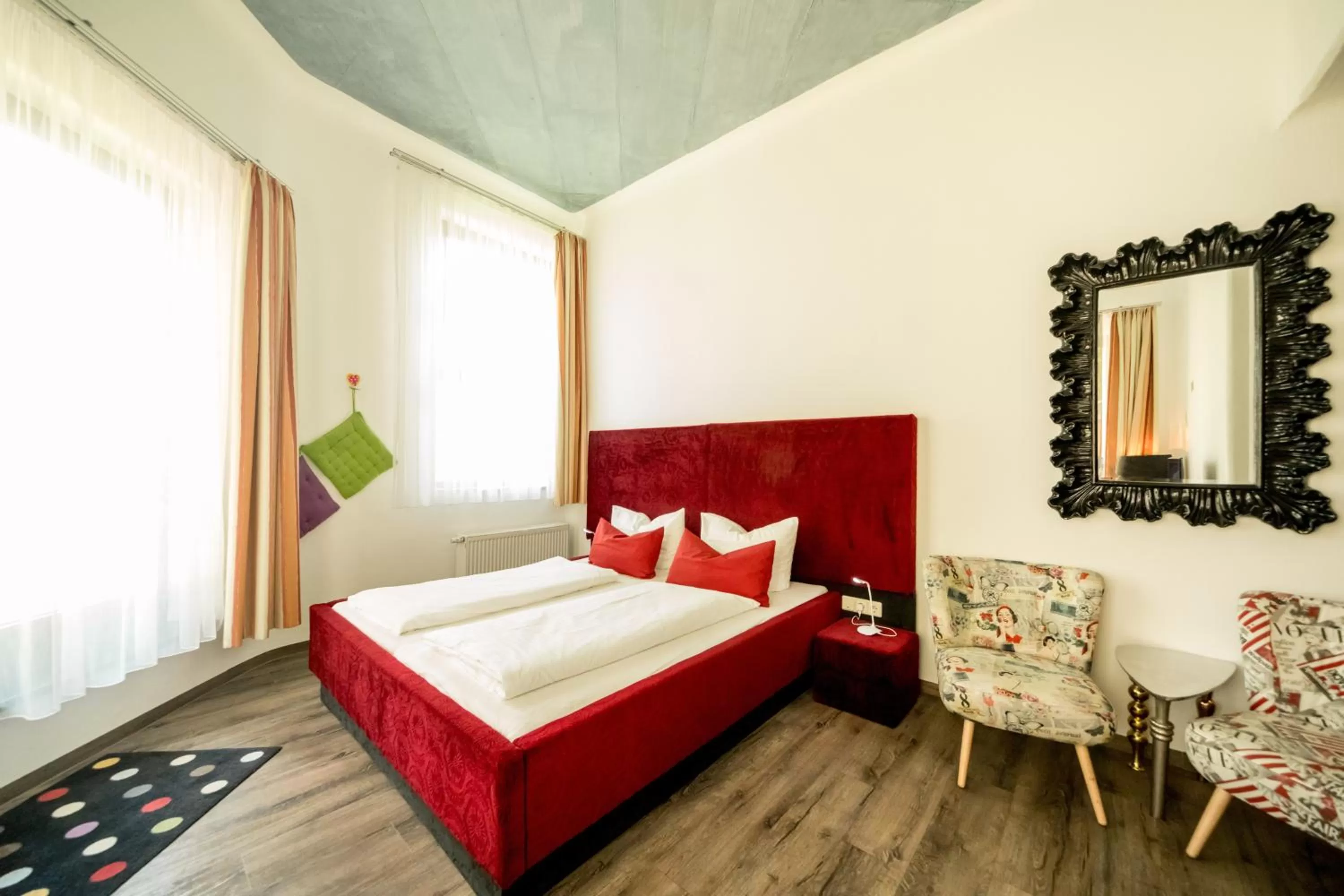 Bed in artHOTEL Magdeburg