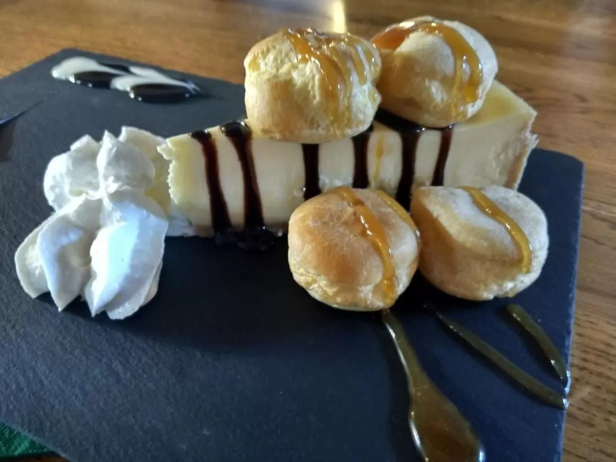 Food close-up in The Old Ginn House Inn