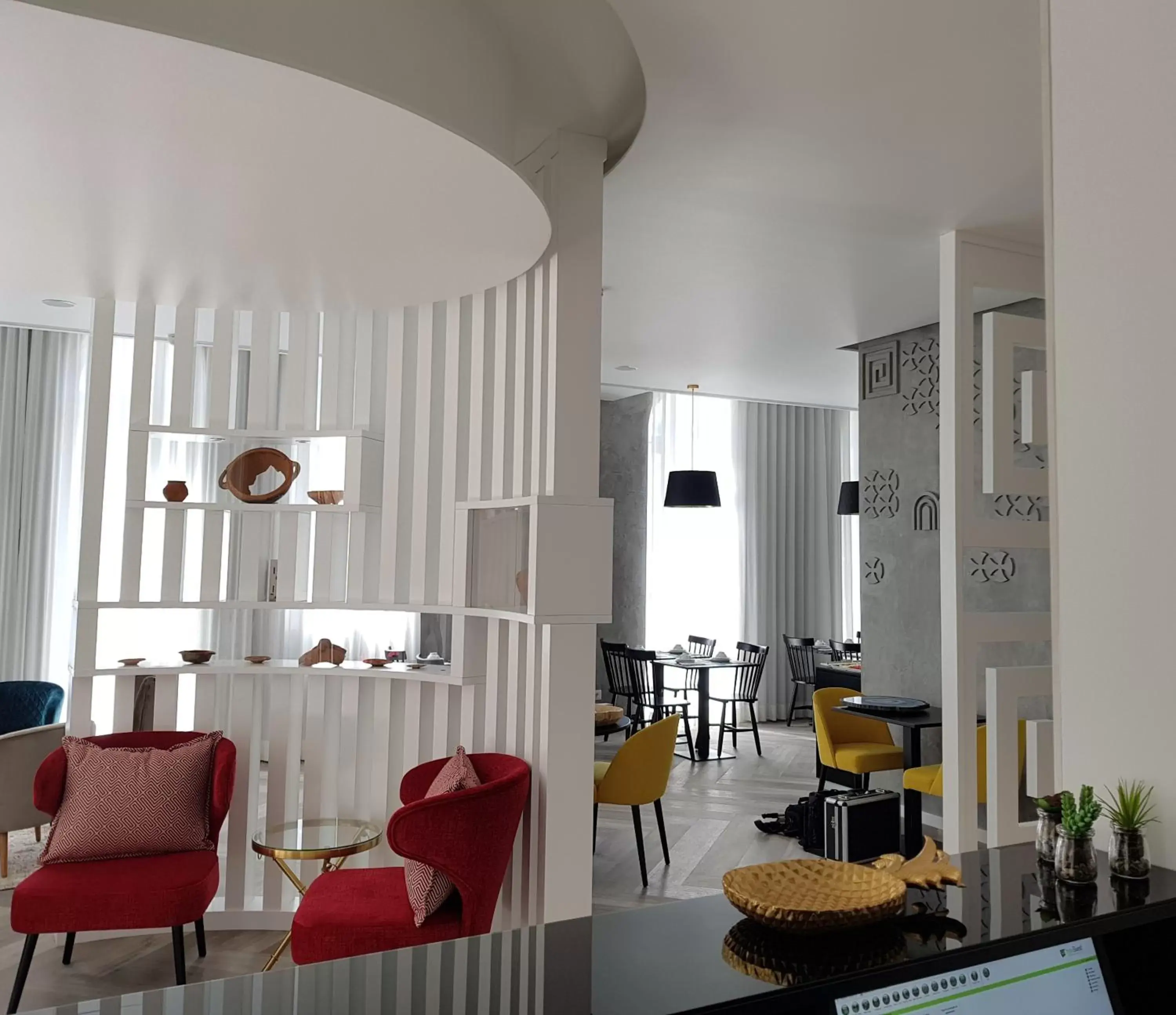 Lobby or reception, Restaurant/Places to Eat in Thomar Boutique Hotel