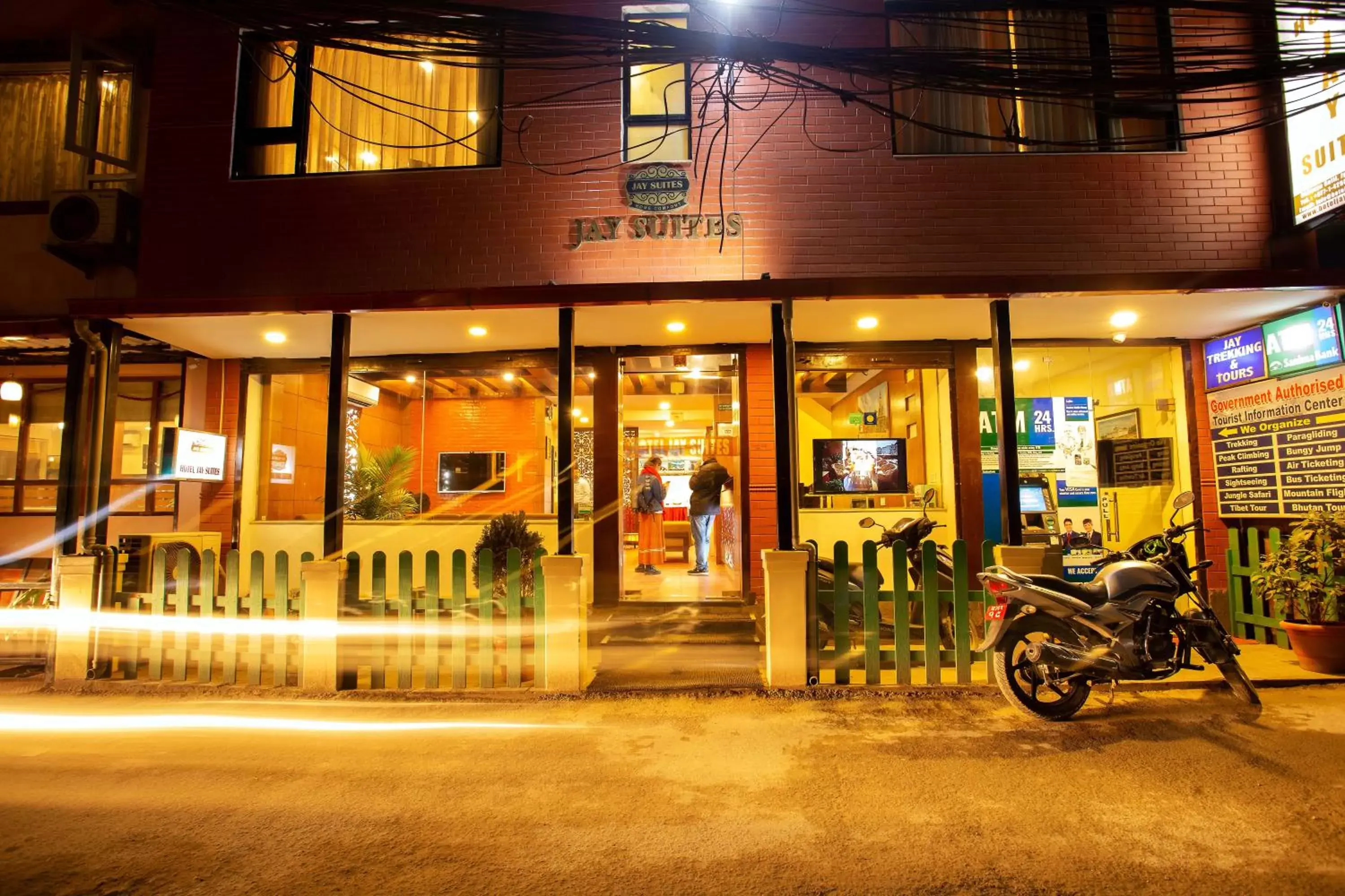 Facade/entrance in Hotel Jay Suites Facade/entrance in Hotel Jay Suites