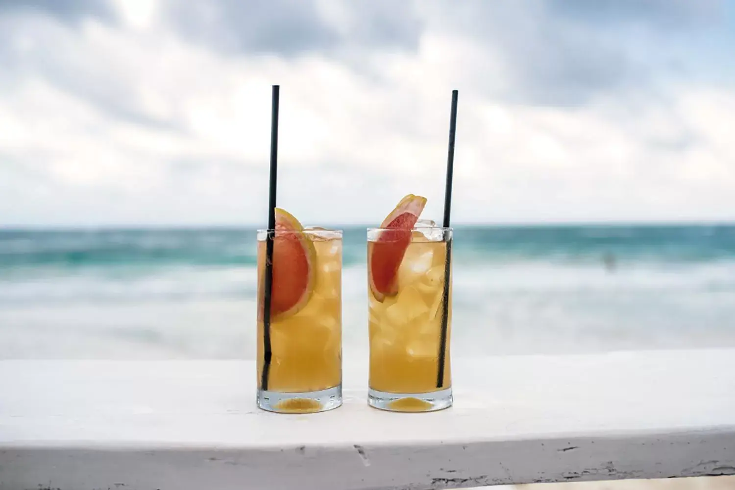 Alcoholic drinks in Coco Tulum Beach Club Hotel