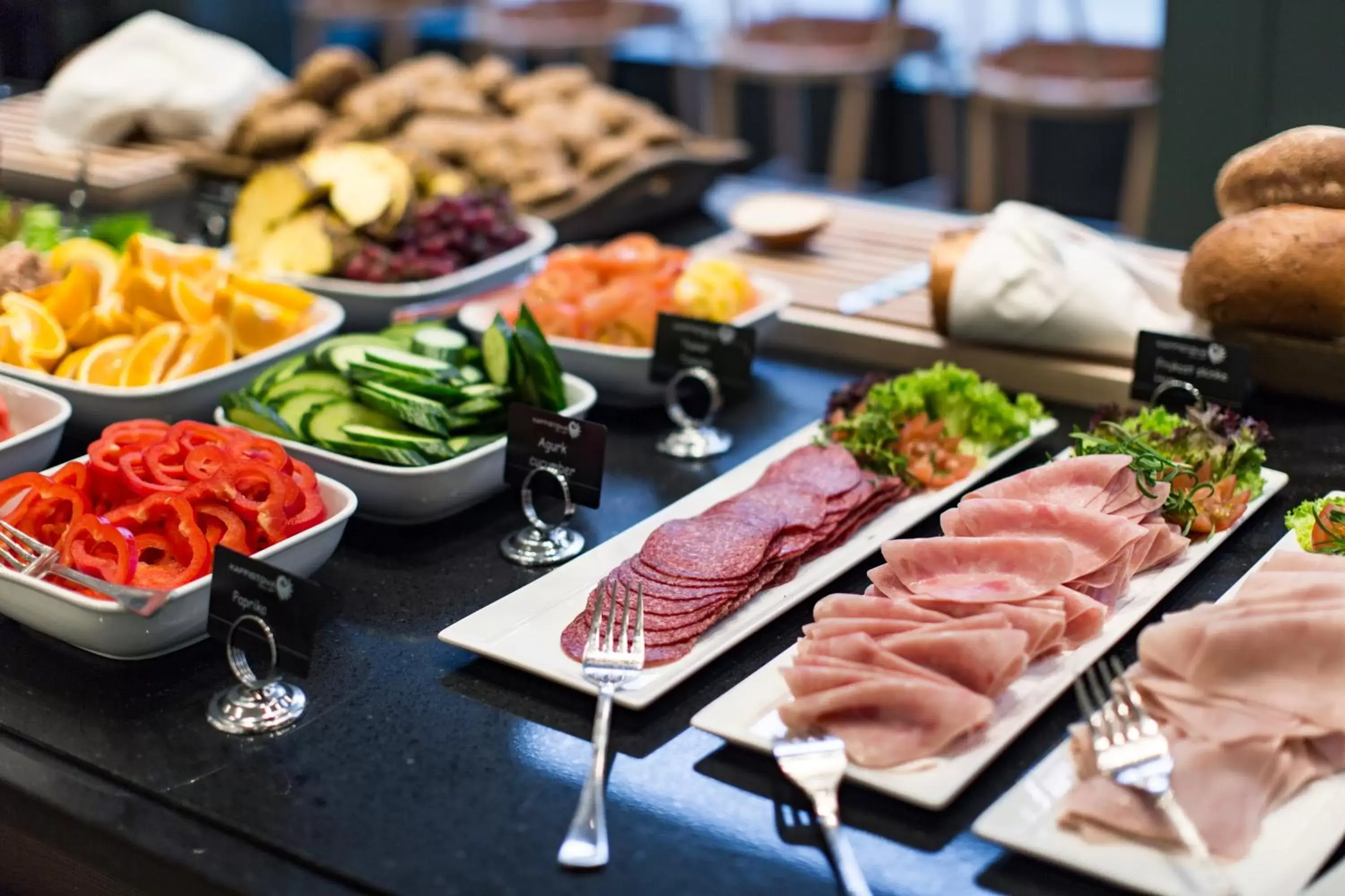 Buffet breakfast in Hotell Bondeheimen Buffet breakfast in Hotell Bondeheimen