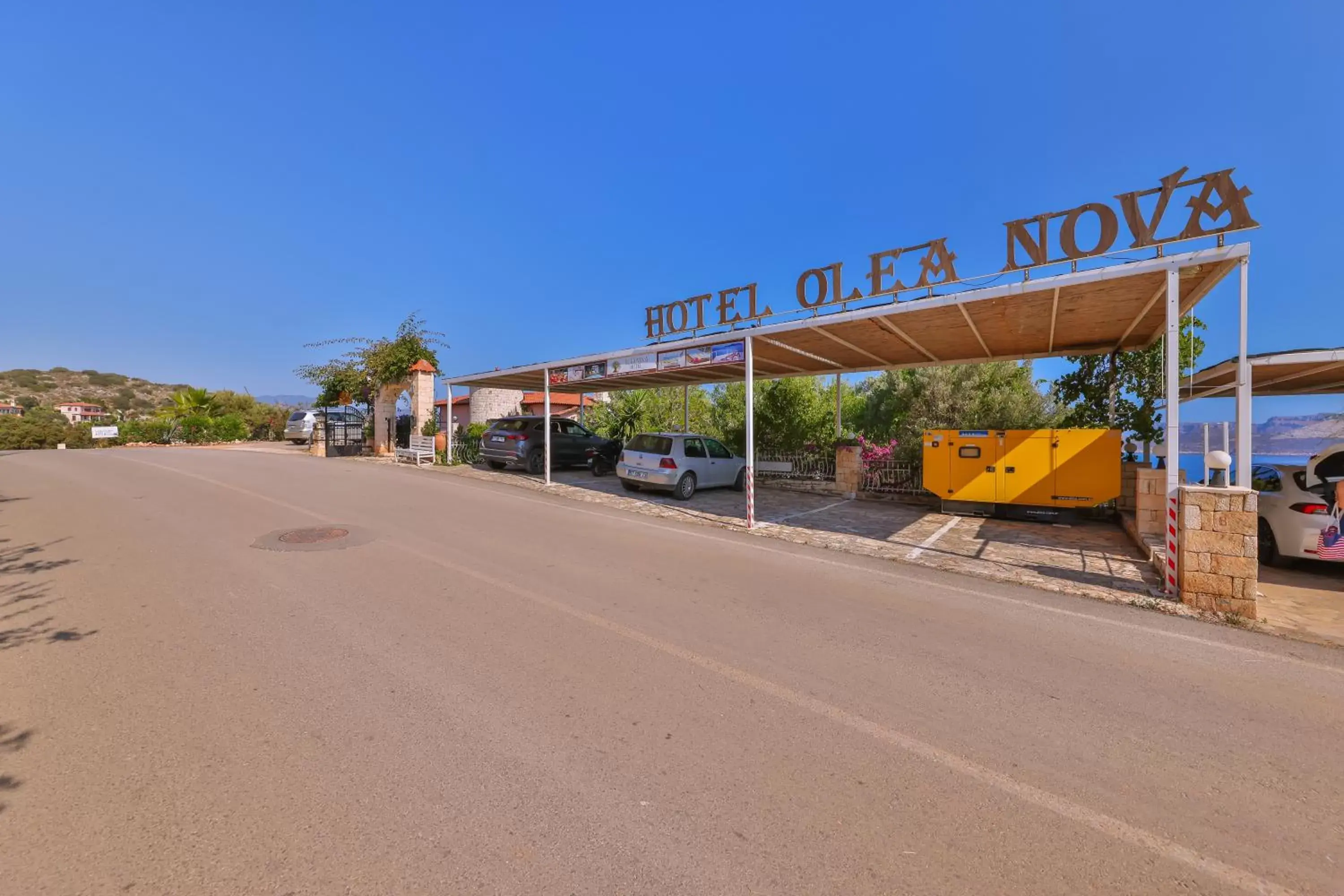 Facade/entrance in Olea Nova Hotel