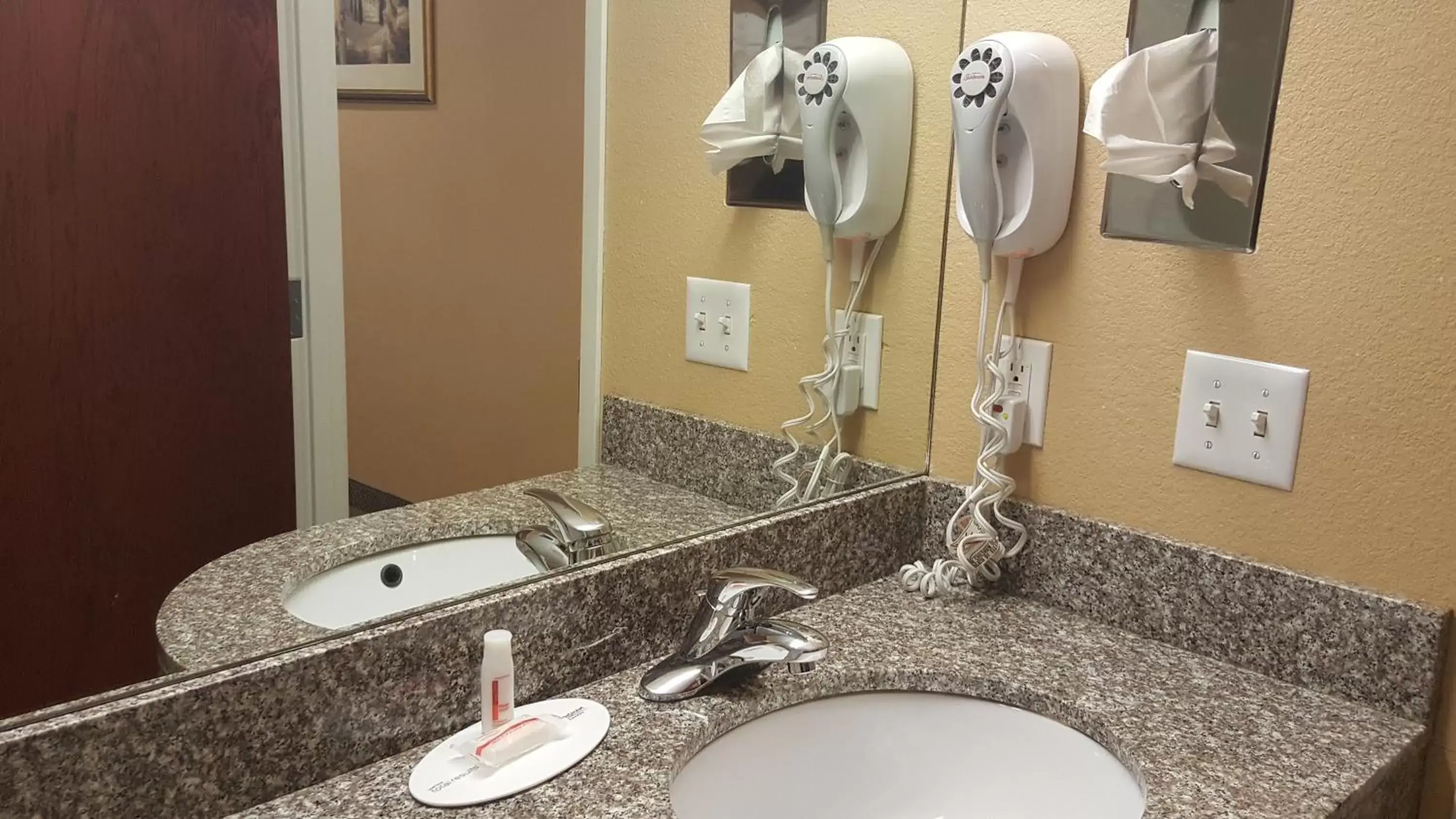 Bathroom in Microtel by Wyndham Bentonville