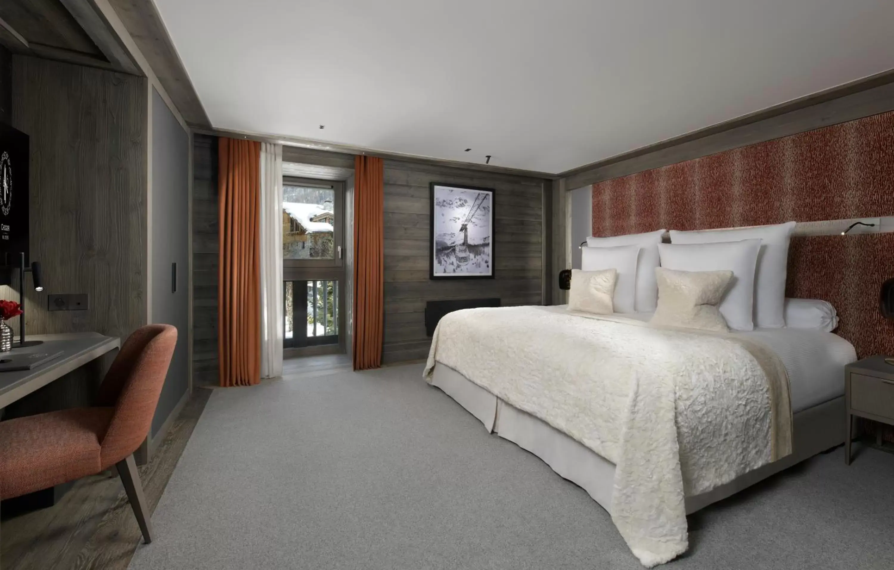 Bedroom, Bed in Hotel Le K2 Chogori